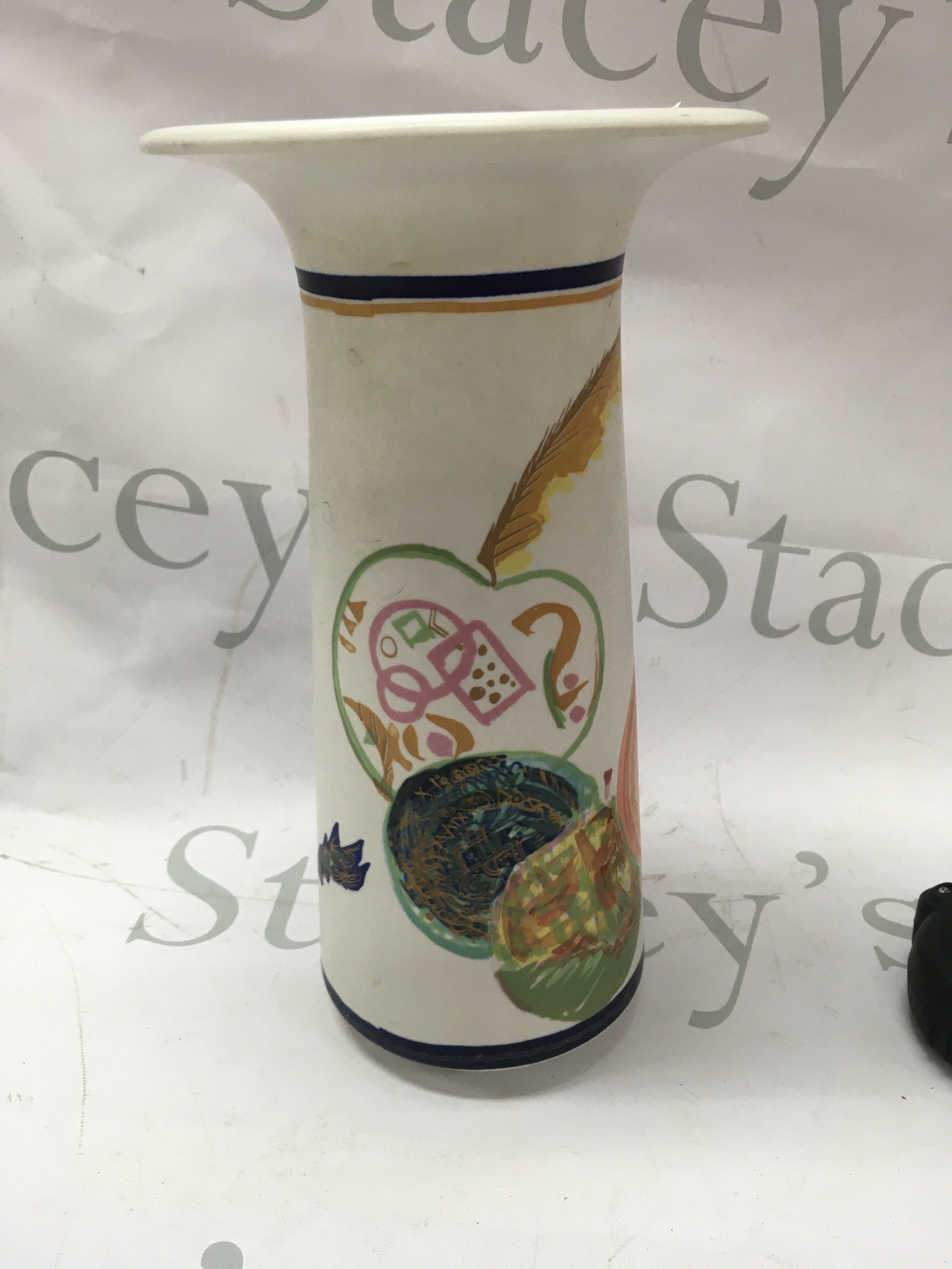 A Rosenthal vase of modernism design. 26 cm . NO RESERVE