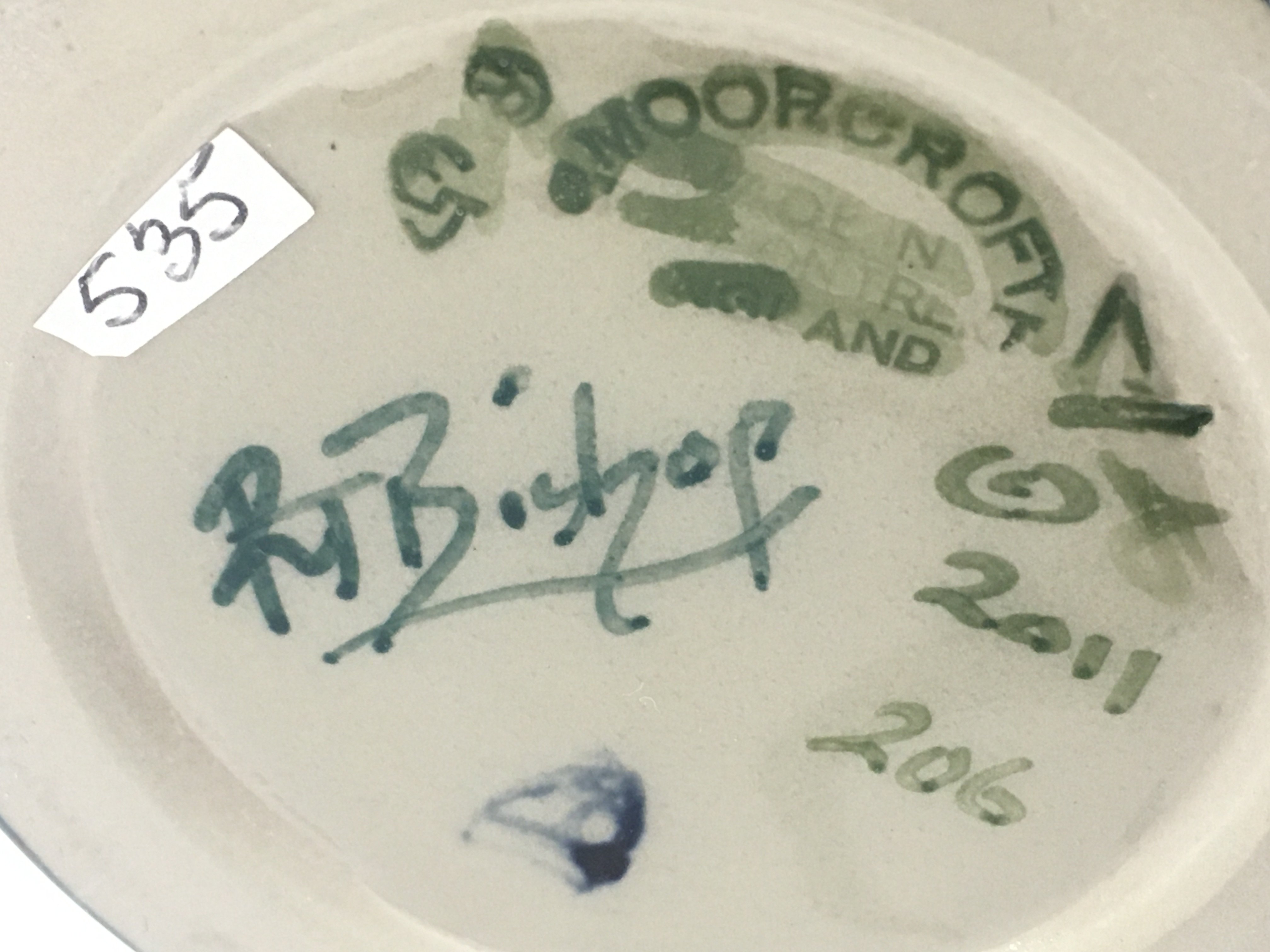 A Moorcroft Rachel Bishop vase , 26cm tall. No obvious damage or restoration This lot cannot be posted