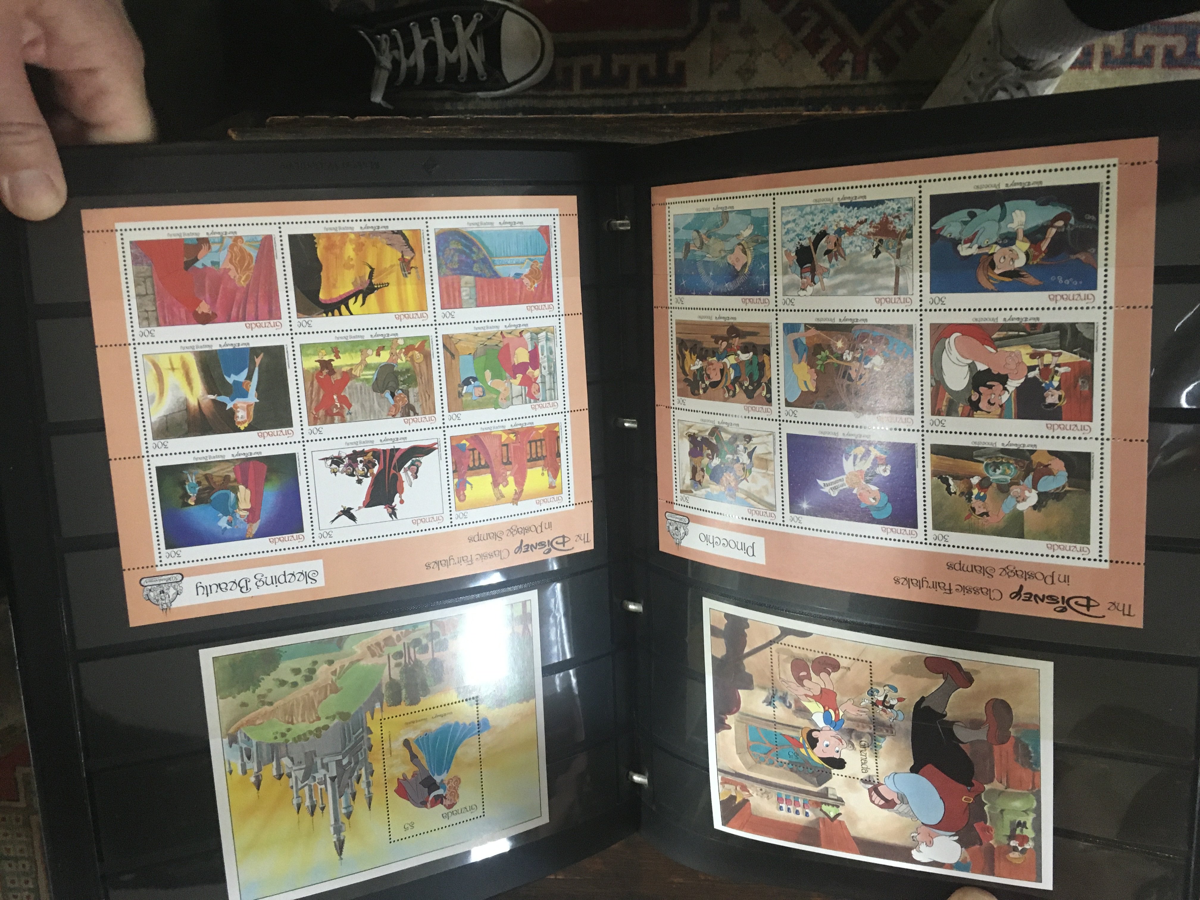 7 stamp albums to include Disney animal stories, Disney Classic fairy tales and maritime heritage first day covers. NO RESERVE