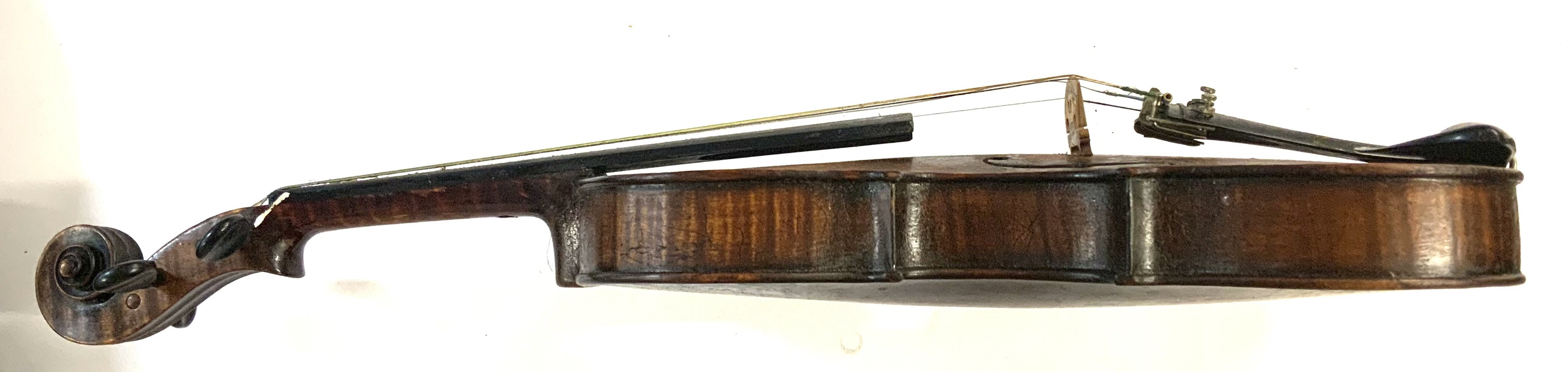 A Cased German Violin after Paulo Magginni C.1870-1880, overall 61cm. (D)