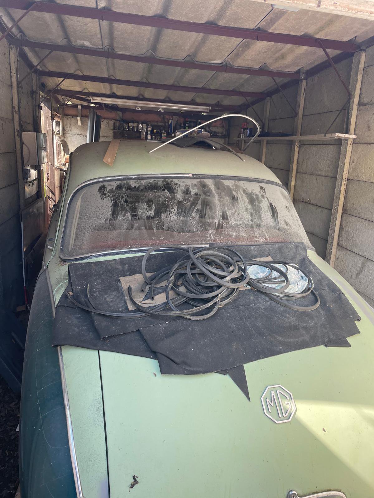 MG Magnette, Registration 8769 PFEngine Size (cc) 1489Year of Manufacture 1958Date First Registered: 09/06/1988Sold previously via Matthewsons classic car auction lot 309, December 2022, this was in the process of of being restored. (Please note this car is in parts) Viewing on location, wickford area via appointment from 10am - 2pm, please contact the office to arrange an appointment