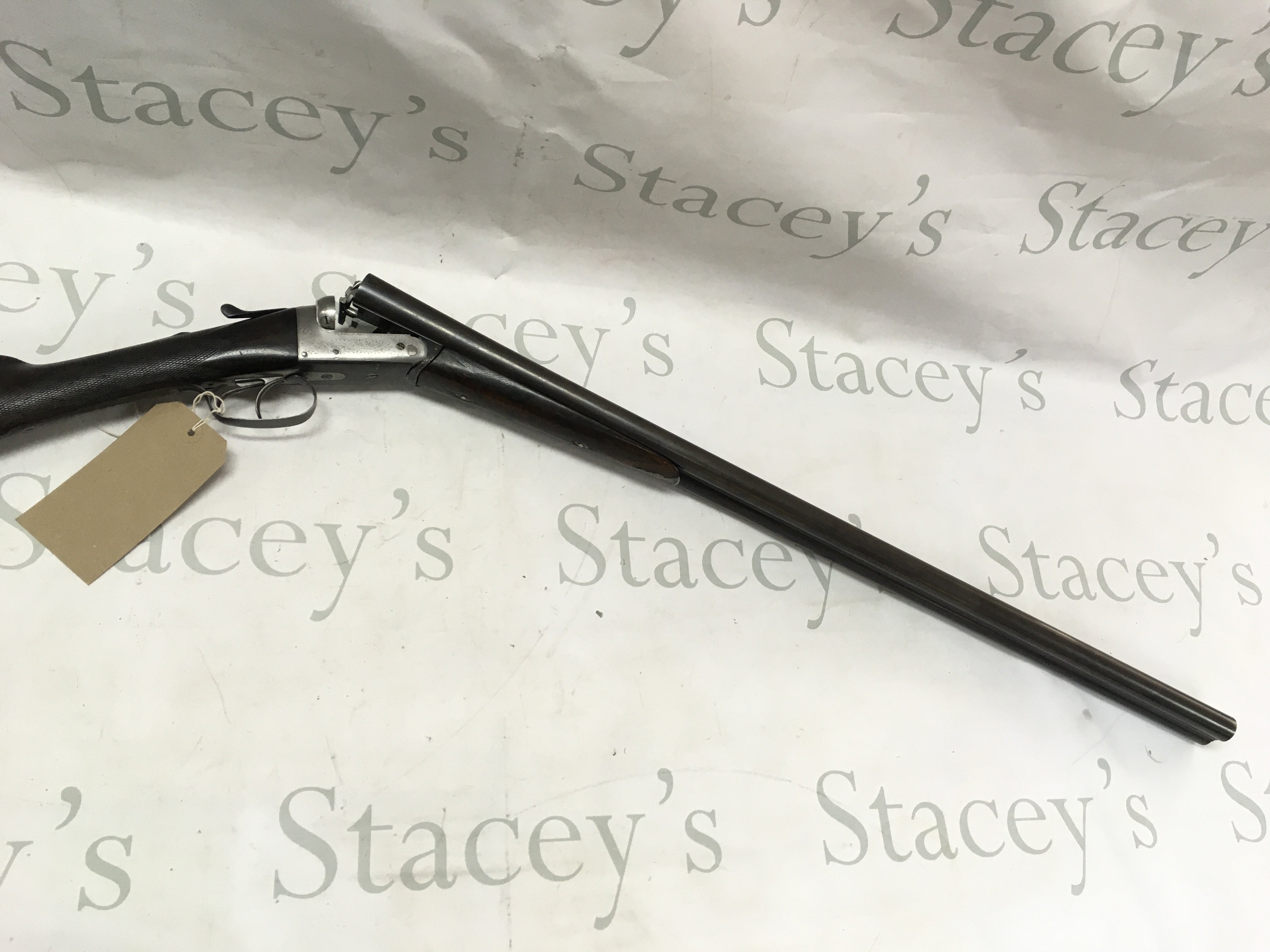 A Cogswell Harrison side by side 12g shotgun. Barrel 28.75 and 43.75 inches overall. Double trigger. #21540. A FIREARMS OR SHOTGUN LICENSE IS REQUIRED TO BUY THIS LOT VIEWING AND AFTER SALE COLLECTION BY APPOINTMENT ONLY.