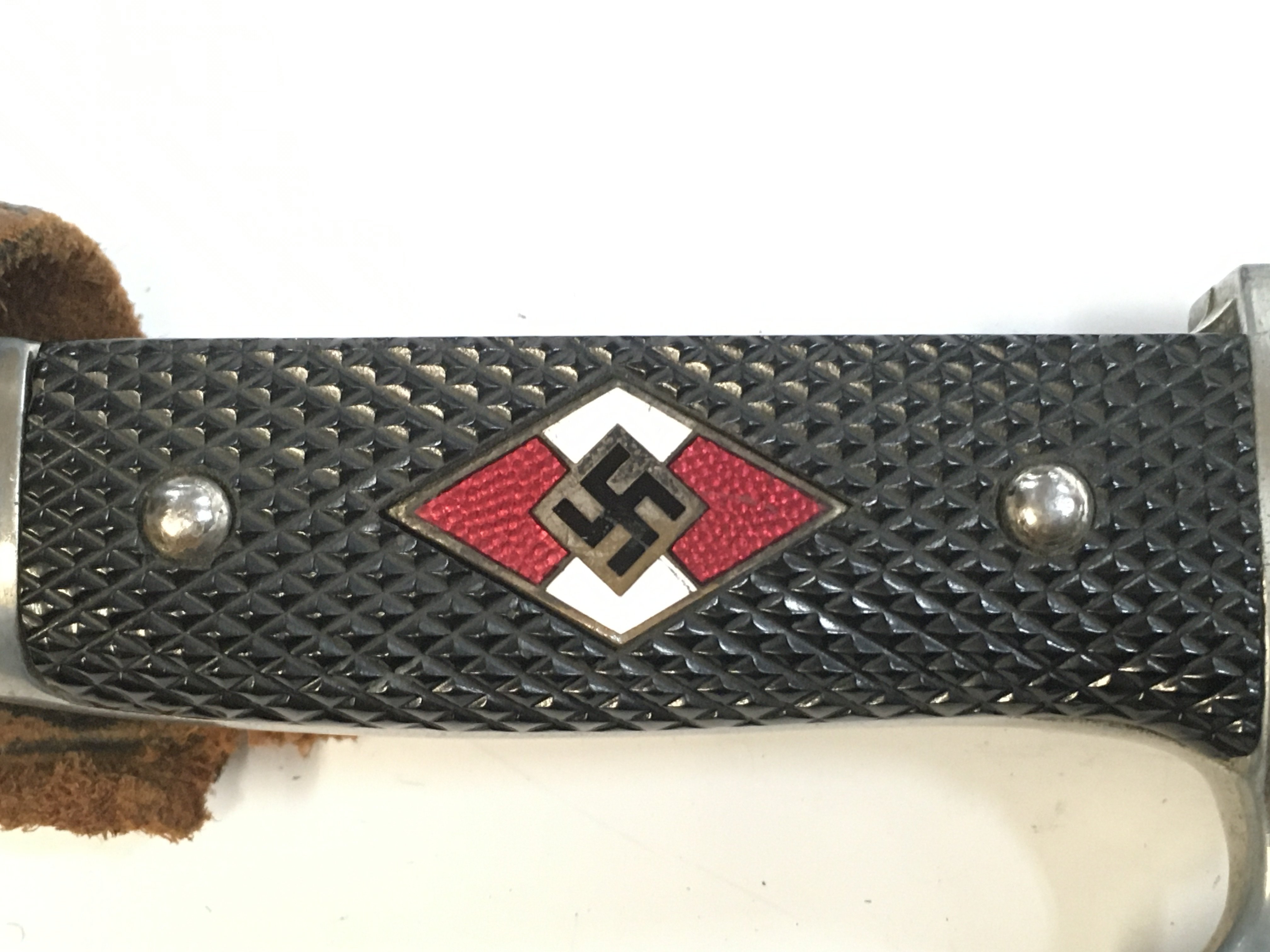 A Hitler youth knife RZM 25cm total length blade 14cm approximately. This lot cannot be posted