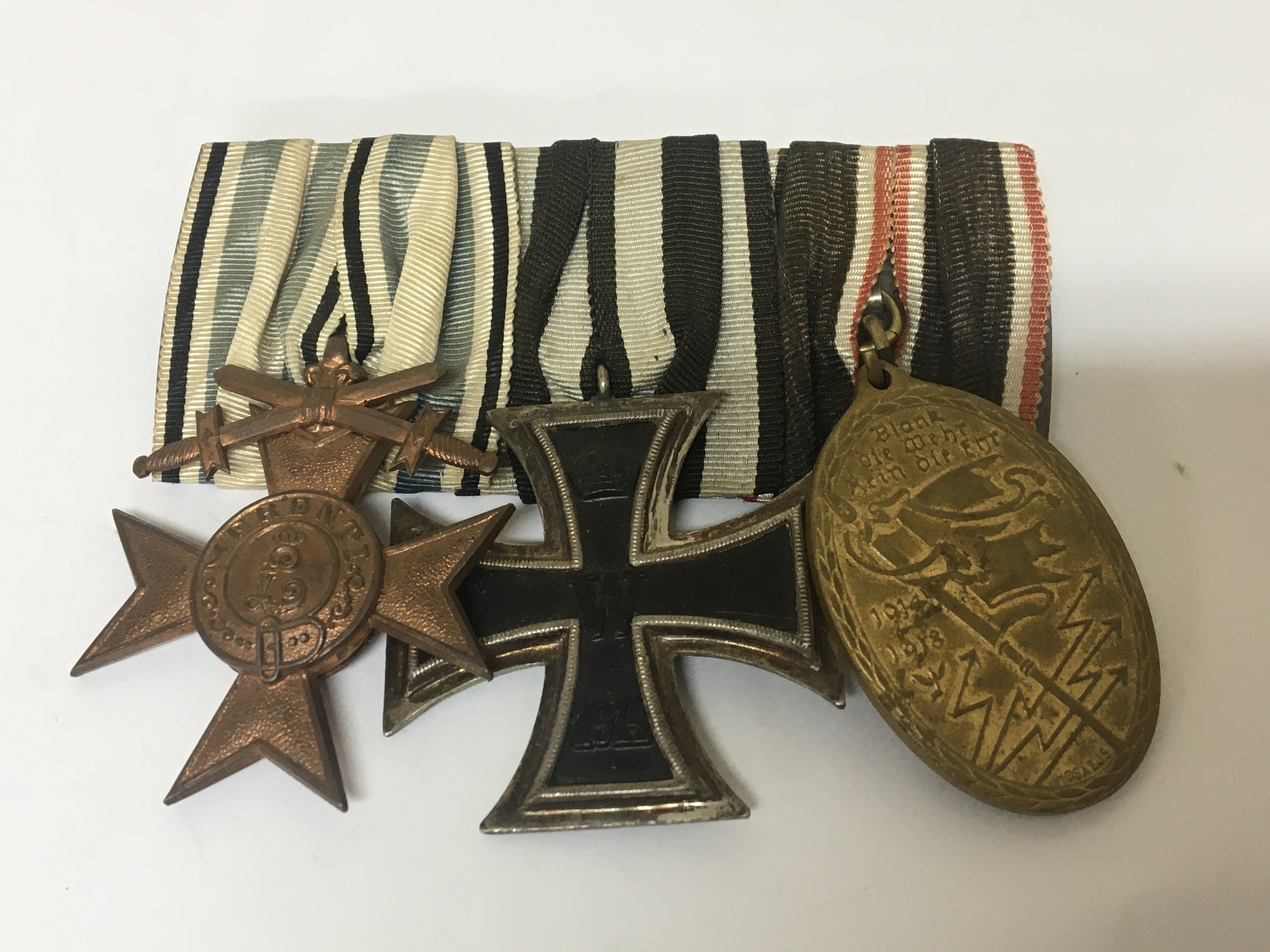 A Group of German Imperial I world war medals. (3)