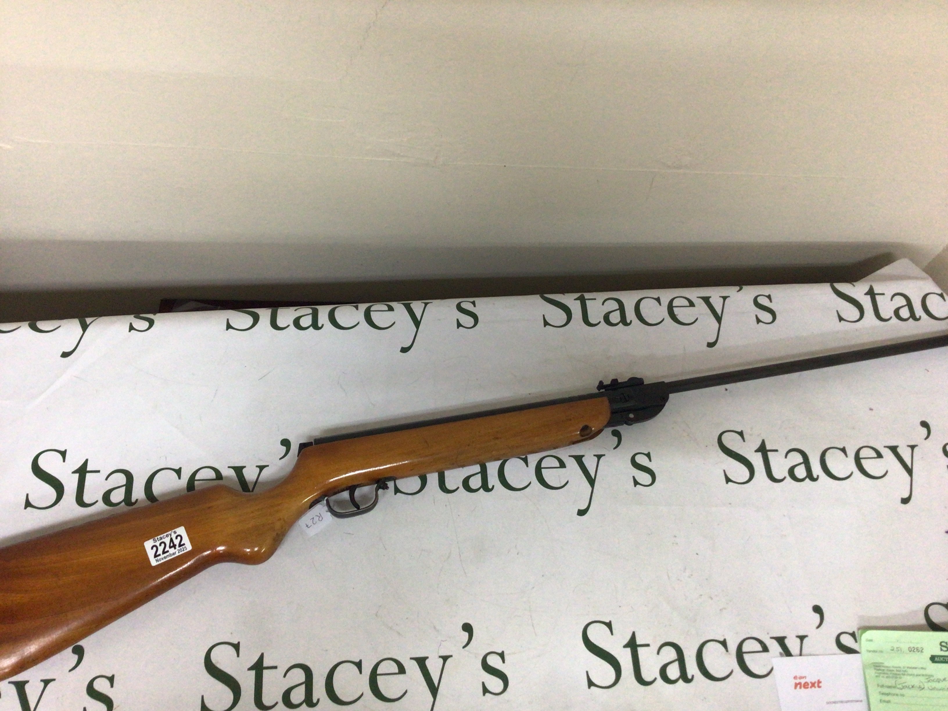 A German made Air Rifle model303 maker Haenel SUHL serial number 556546