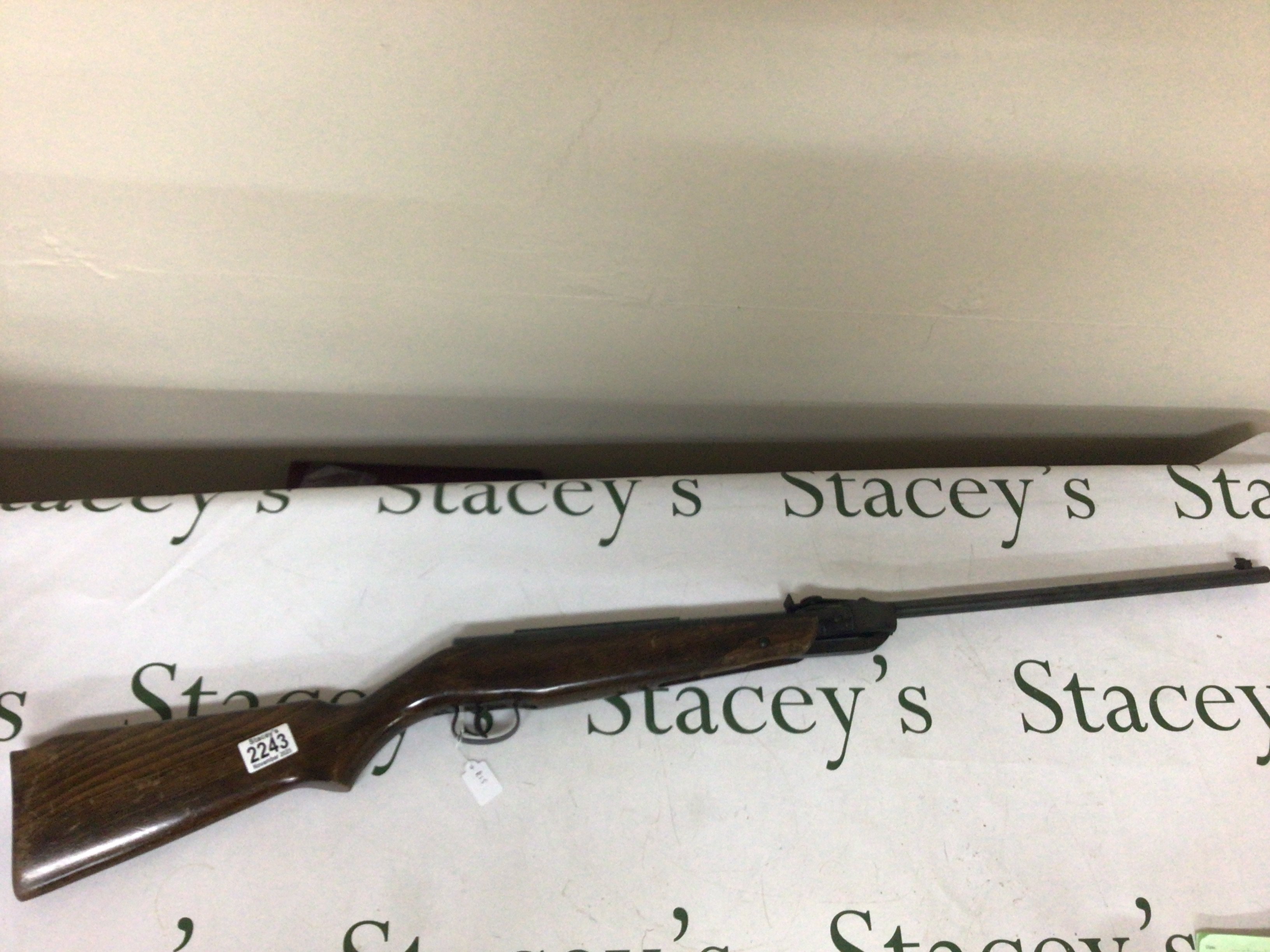 A Falcon Air Rifle maker Webley Scott 0.22 caliber serial number 2411