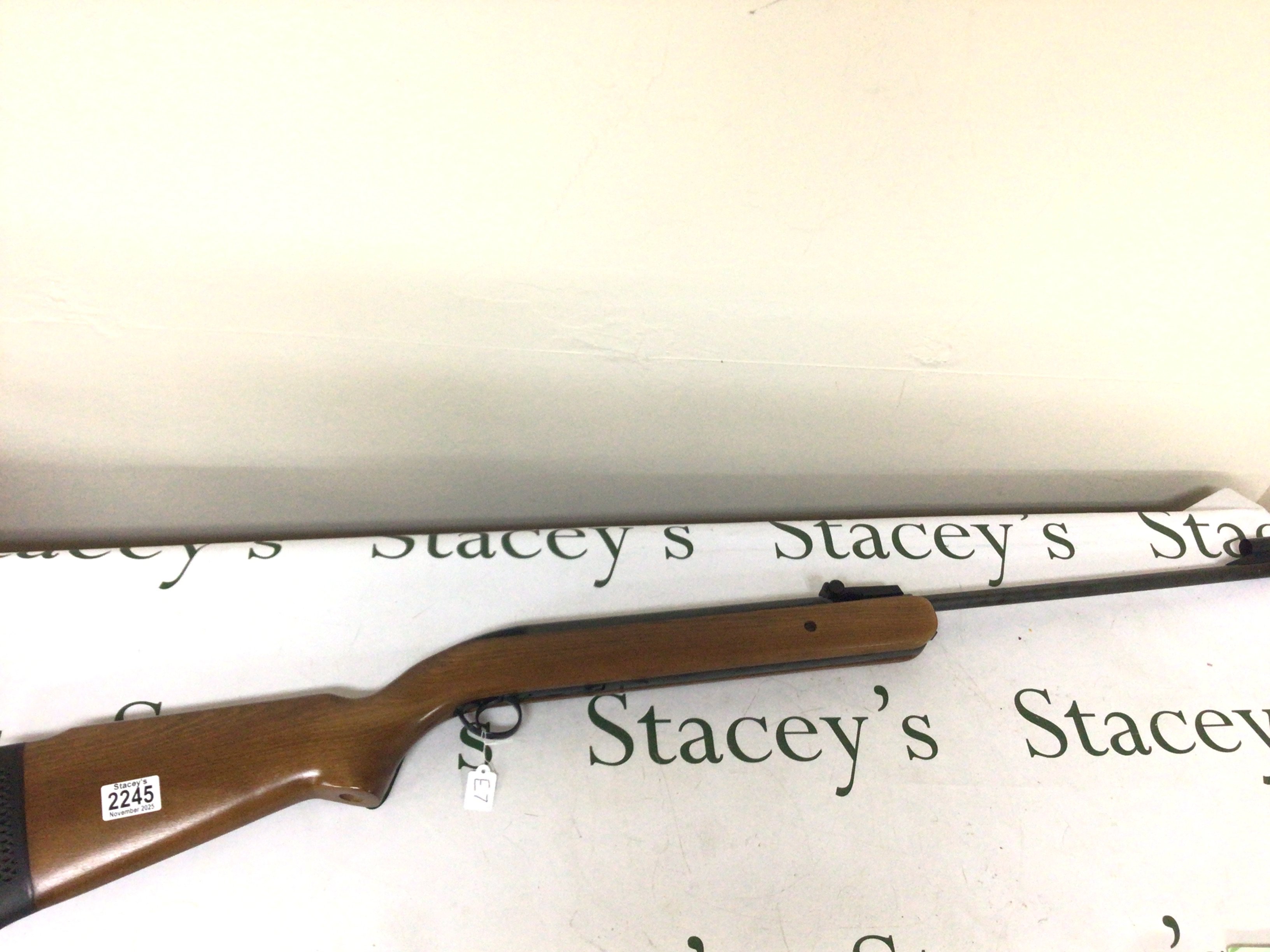 A BSA Airsporter MKVI .22 made circa 1979-1983. Serial numberGL23558.