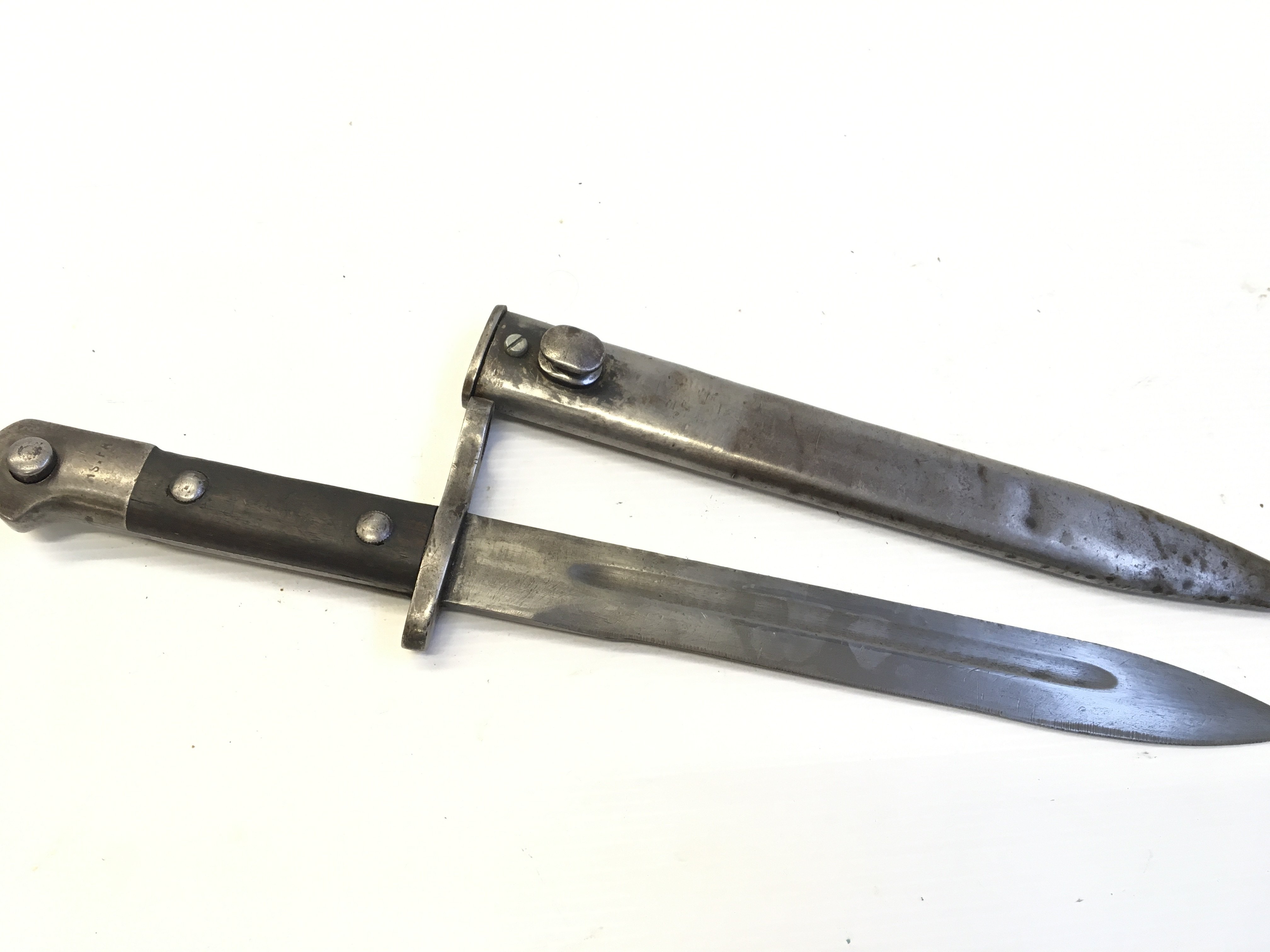 A German Imperial I world war short Bayonet