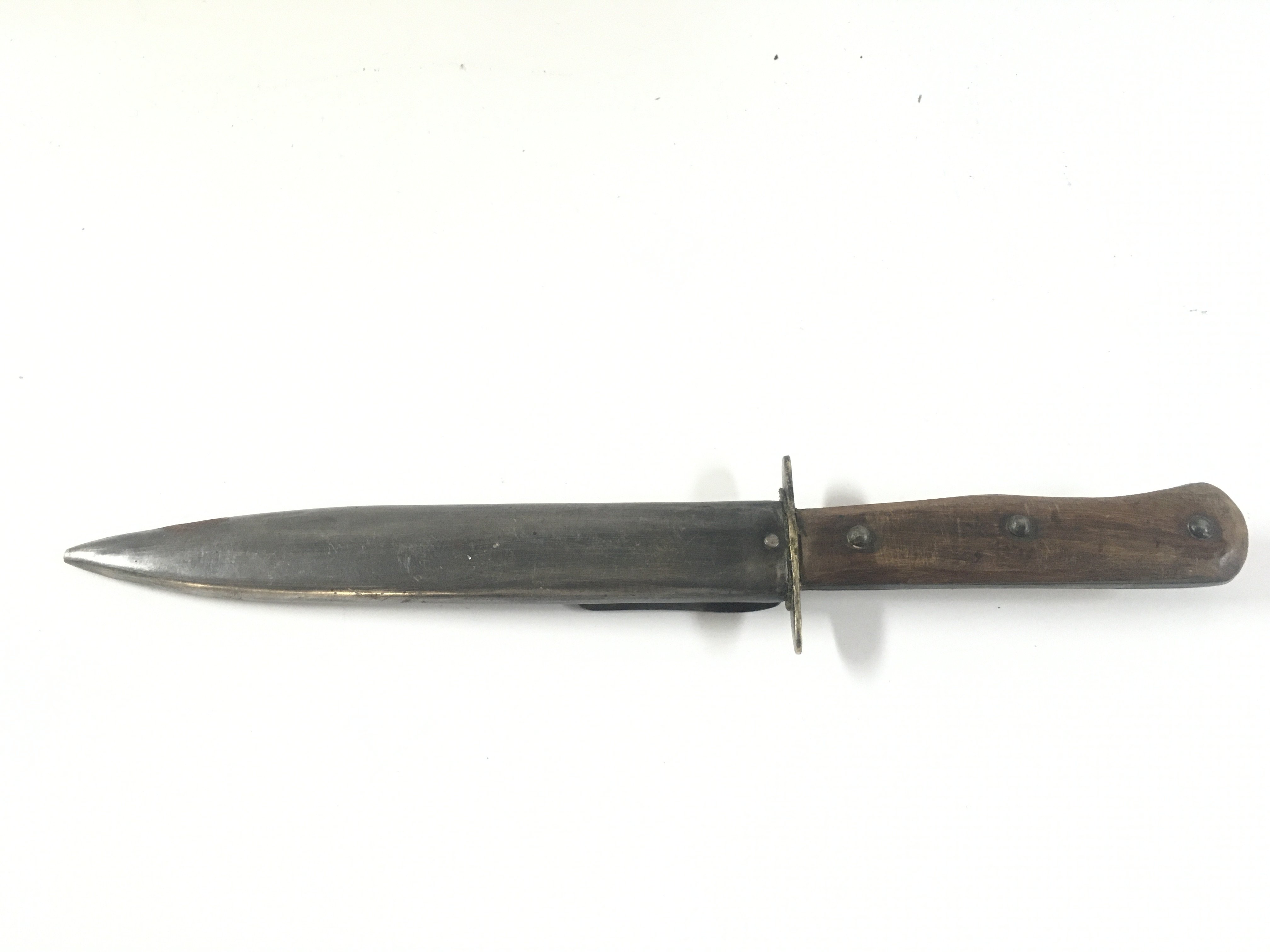 A German Third Reich boot knife ,29.5cm total length 18cm blade length Approx. This lot cannot be posted