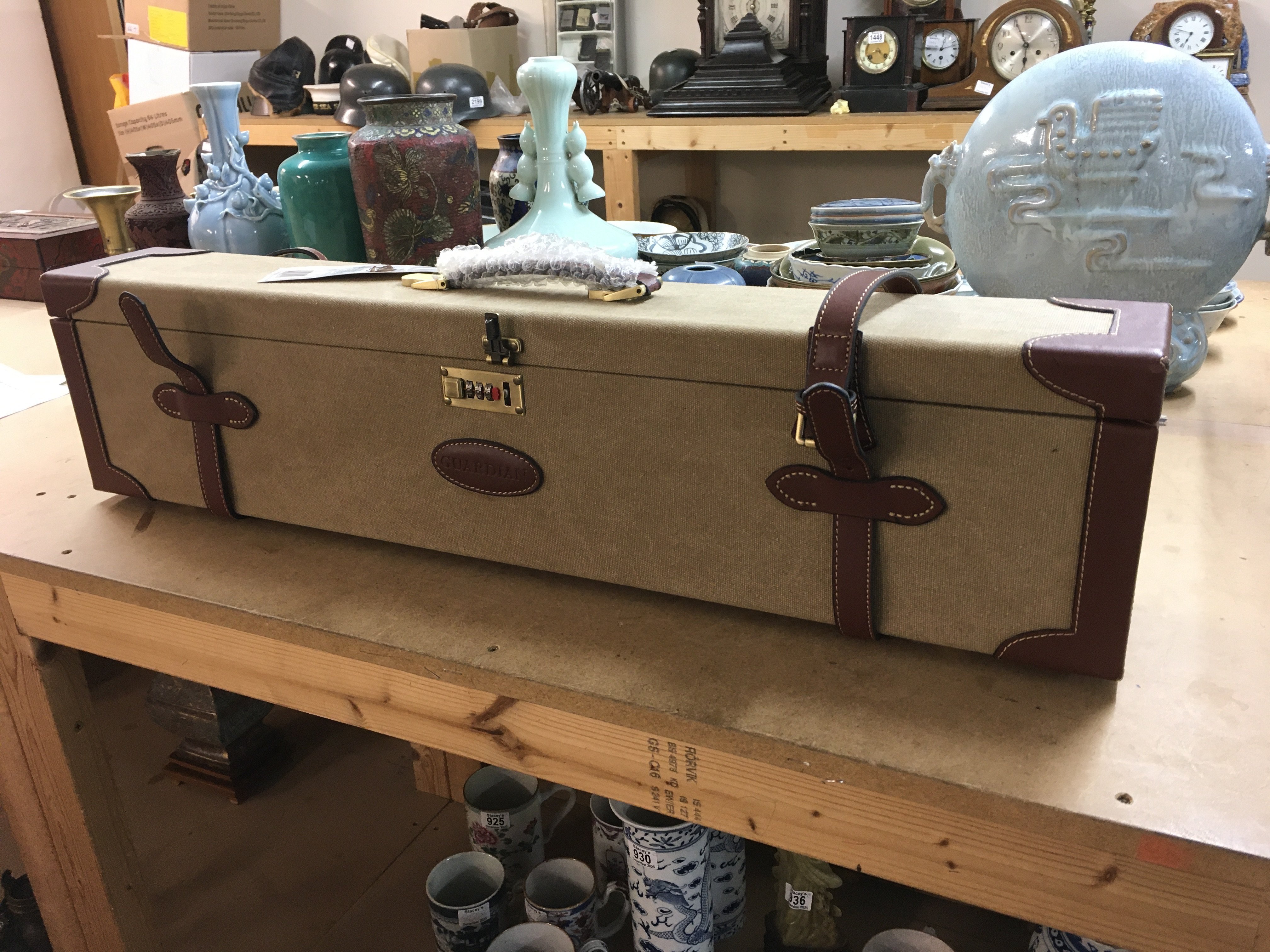 A Gardian case in unused condition. 32.5inches long by 7.5 by 5