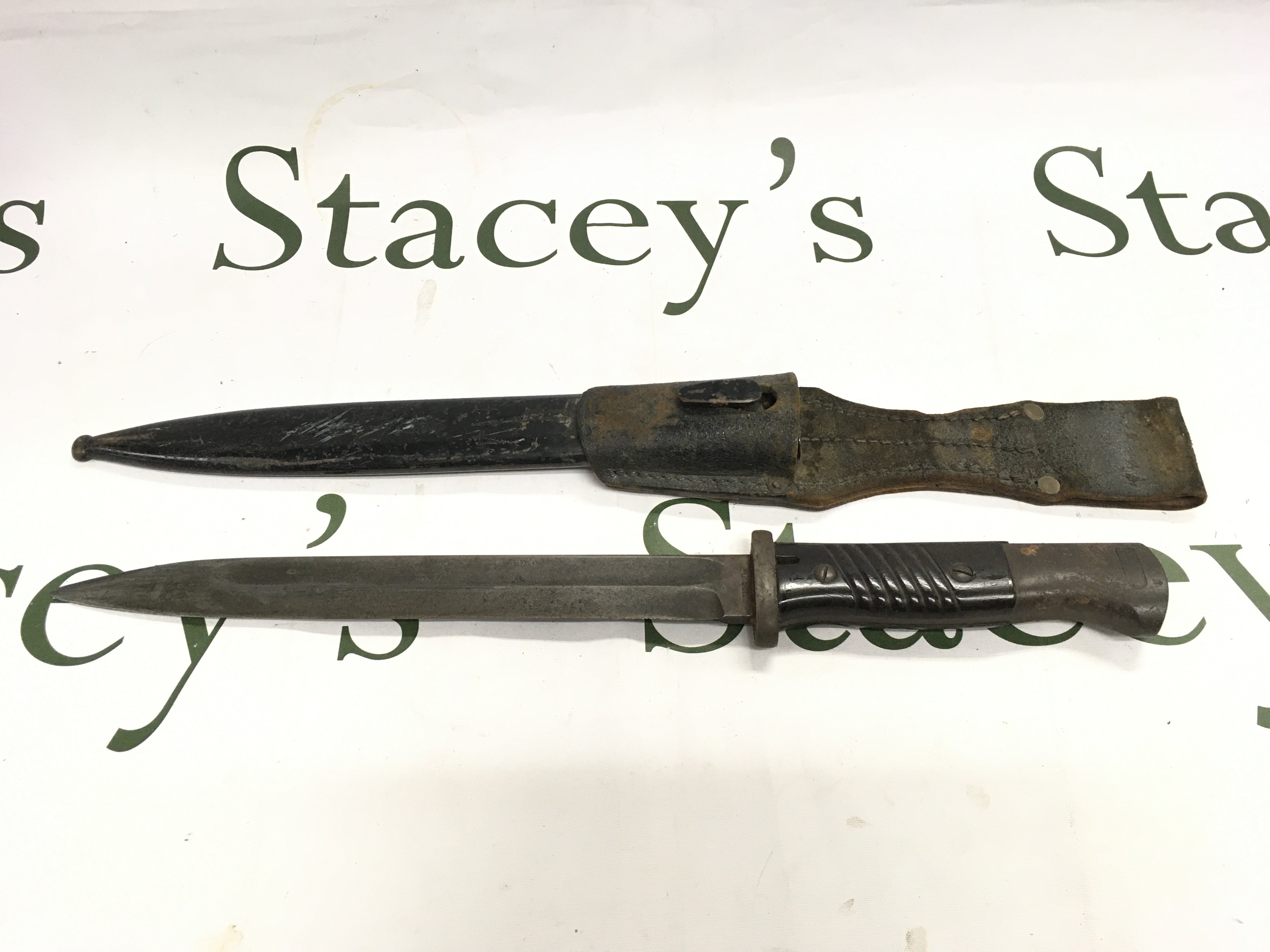 A German K98 bayonet. Shipping category D.