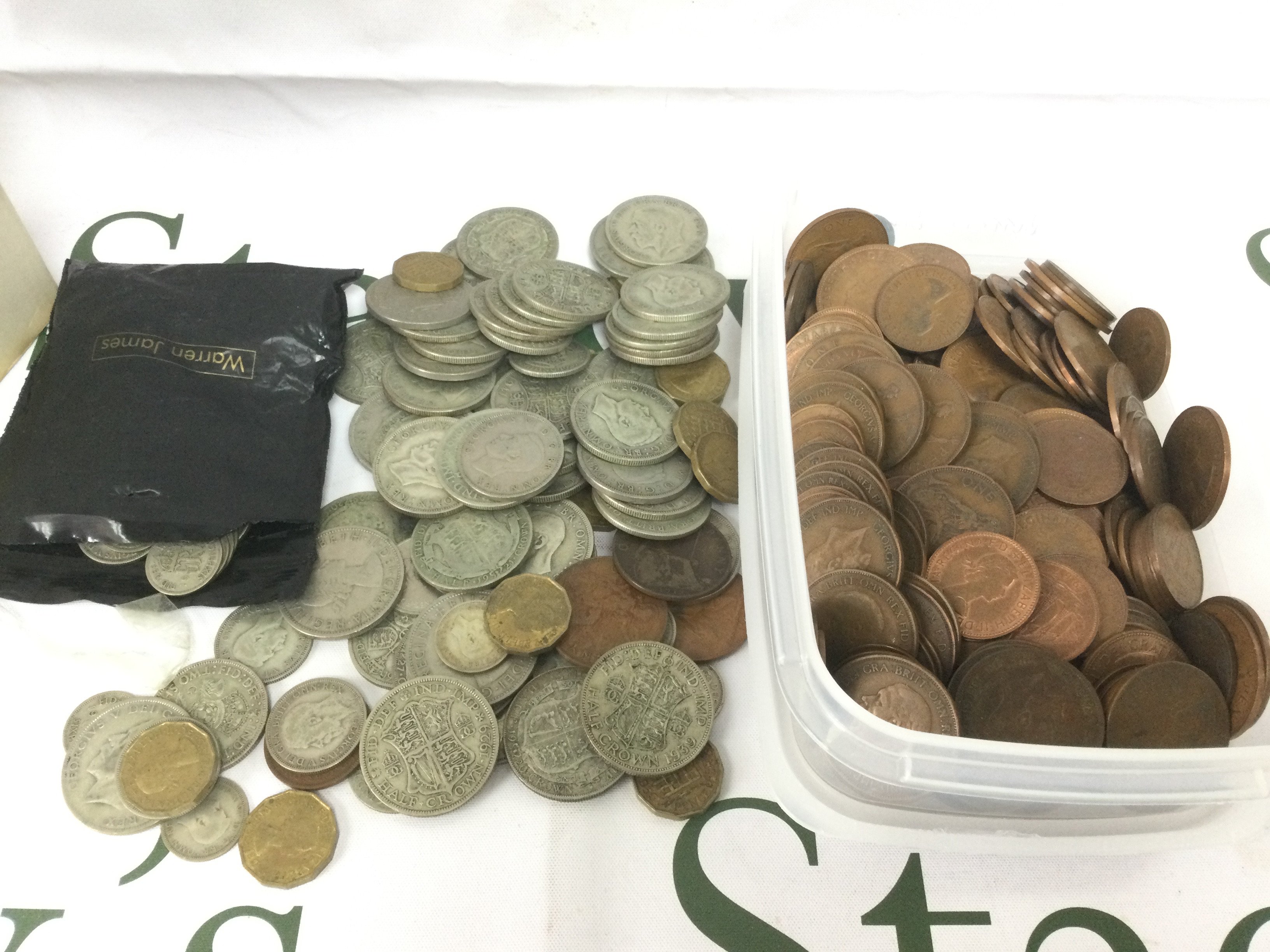 A collection of old GB coins. Shipping category D.