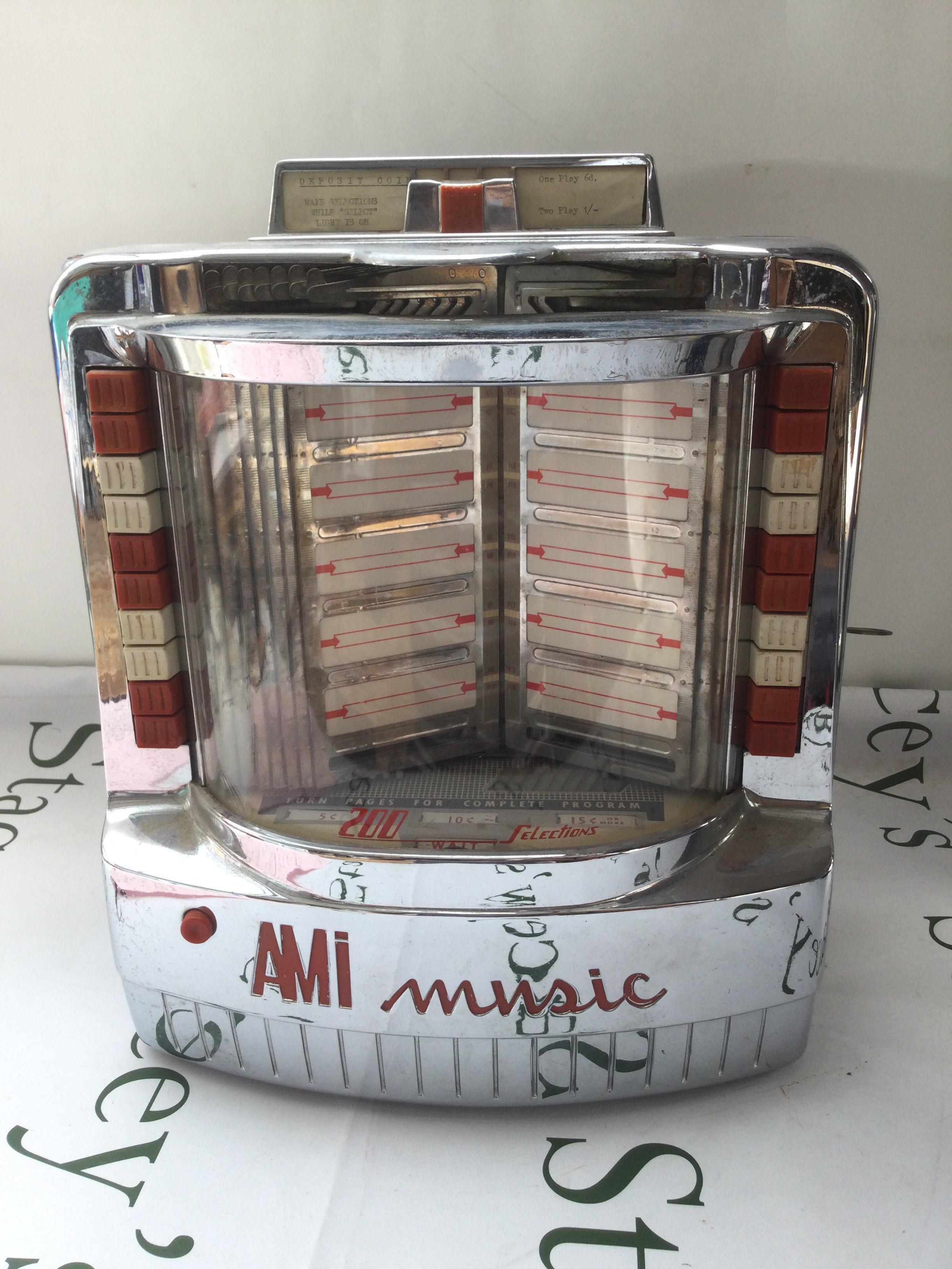 An AMI wallbox selector unit designed for use with an AMI jukebox.