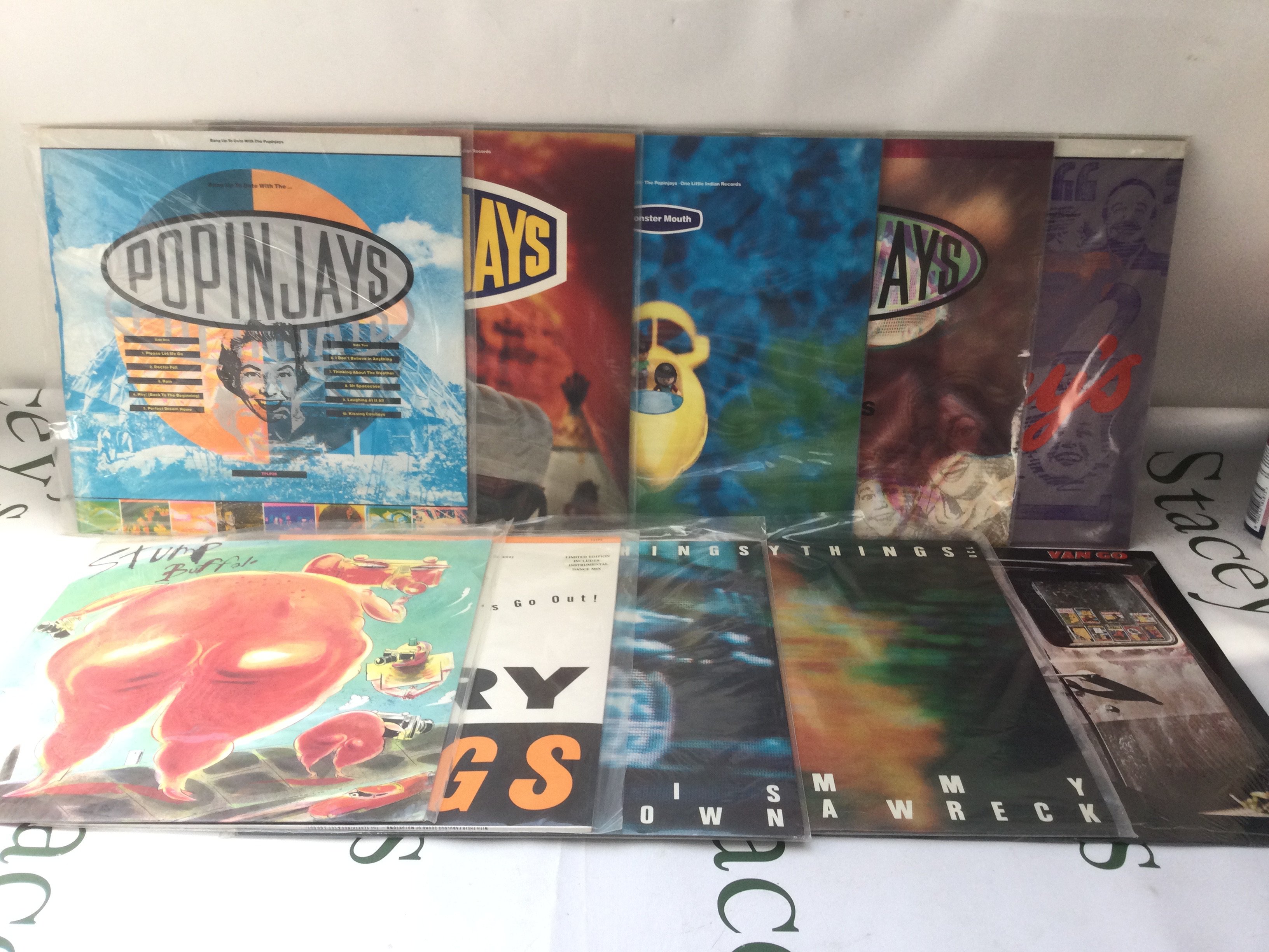 Twenty indie alternative LPs snd 12" singles by various artists including Popinjays, The Very Things, Stump and others.