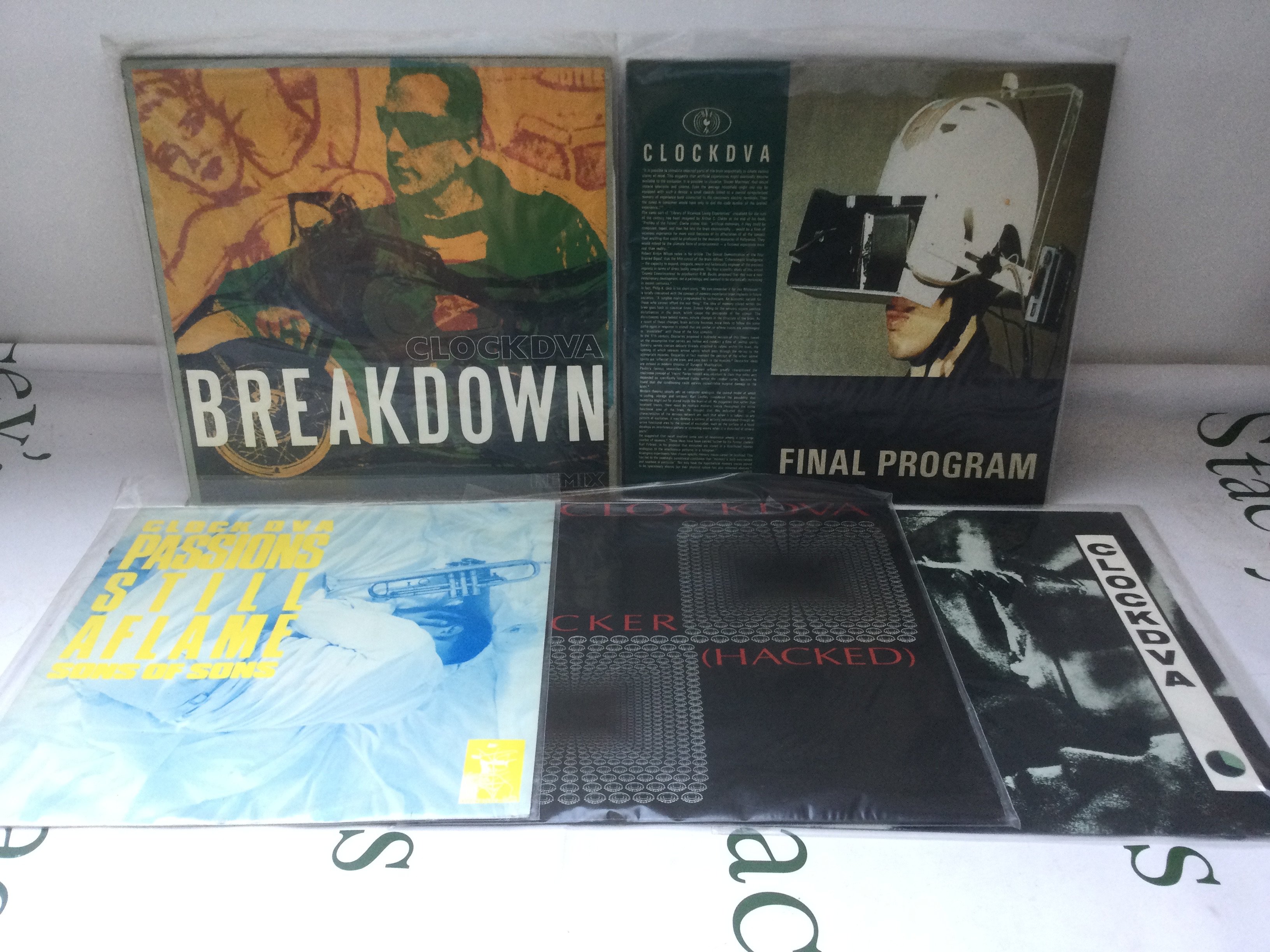 Eleven Clock DVA 12" singles.