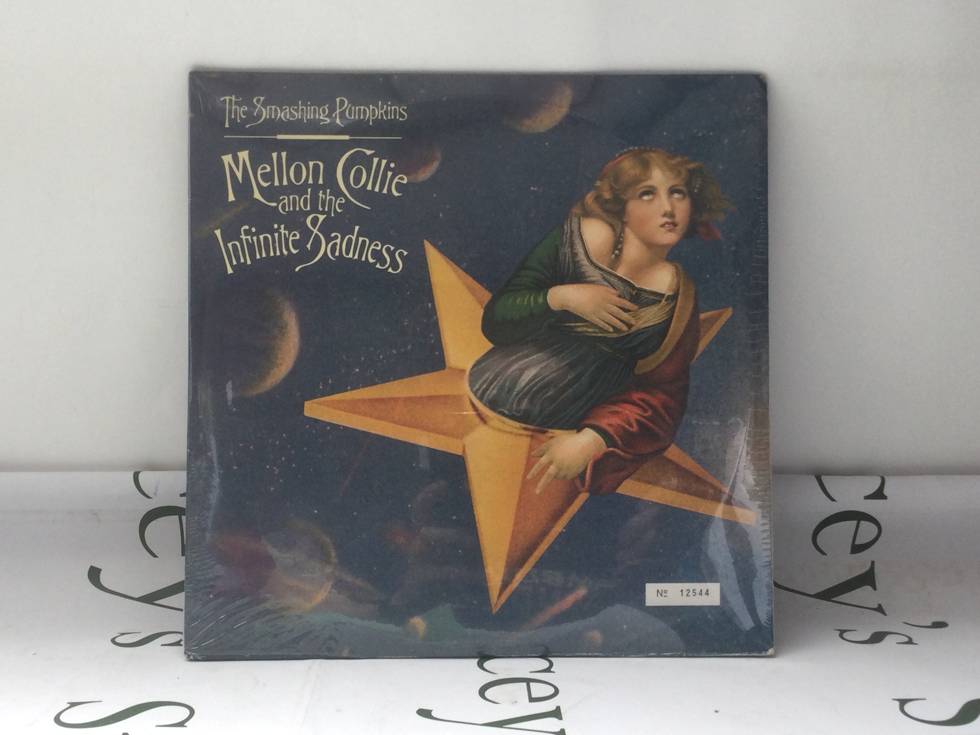 The Smashing Pumpkins. A rare and sealed 1996 original EU pressing of Mellon Collie And The Infinite Sadness. Numbered 12544 and still in original factory shrink wrap.