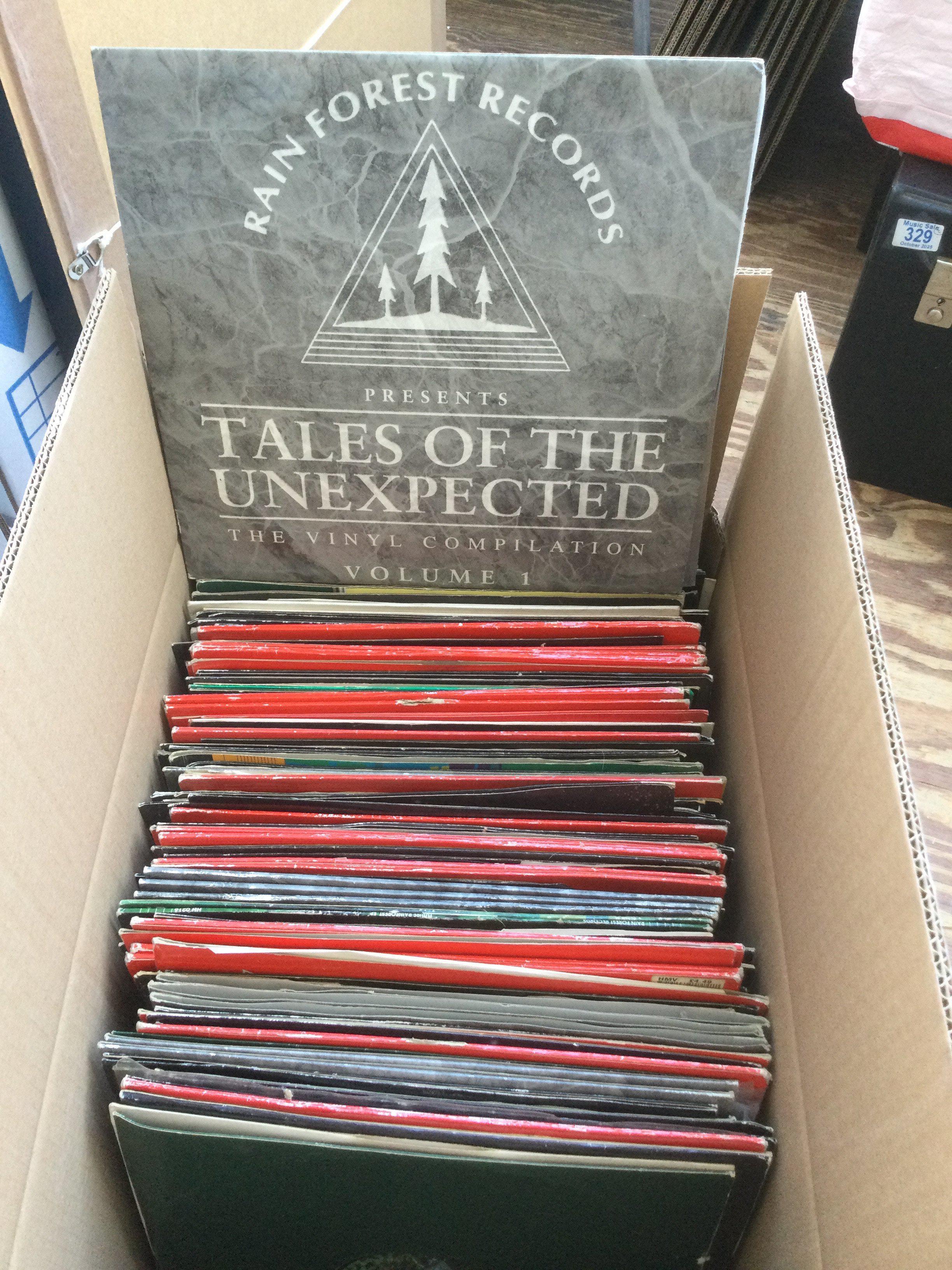 A collection of house and dance 12" singles and LPs by various artists.