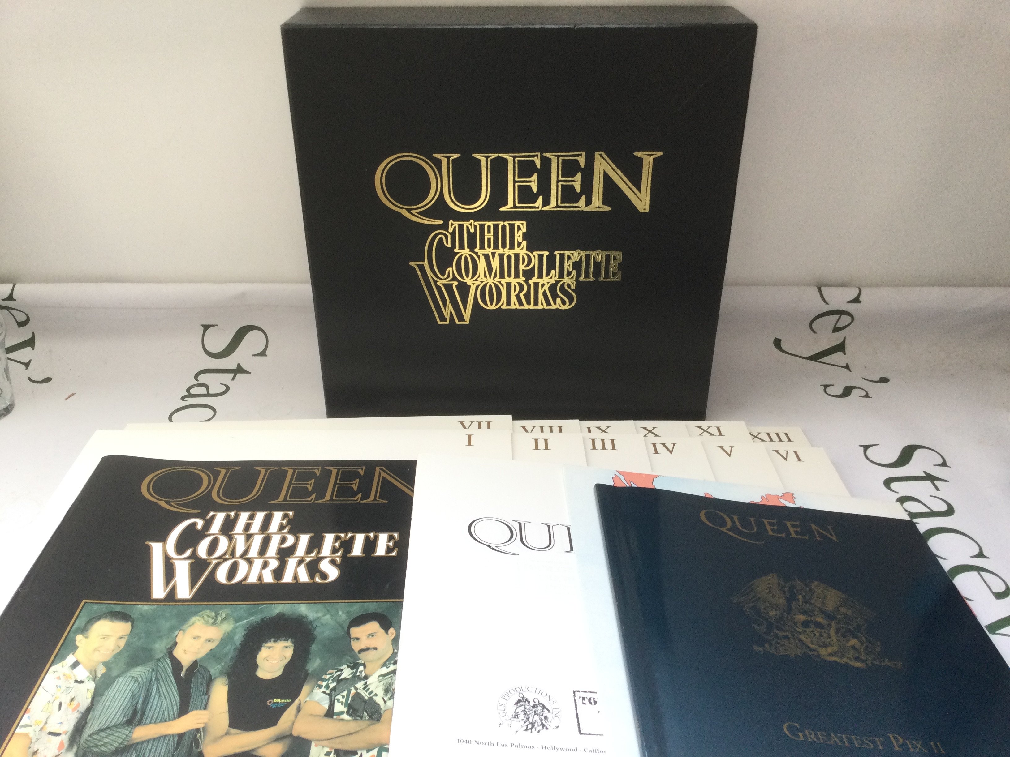 A Queen - The Complete Works 14LP box set complete with inserts.