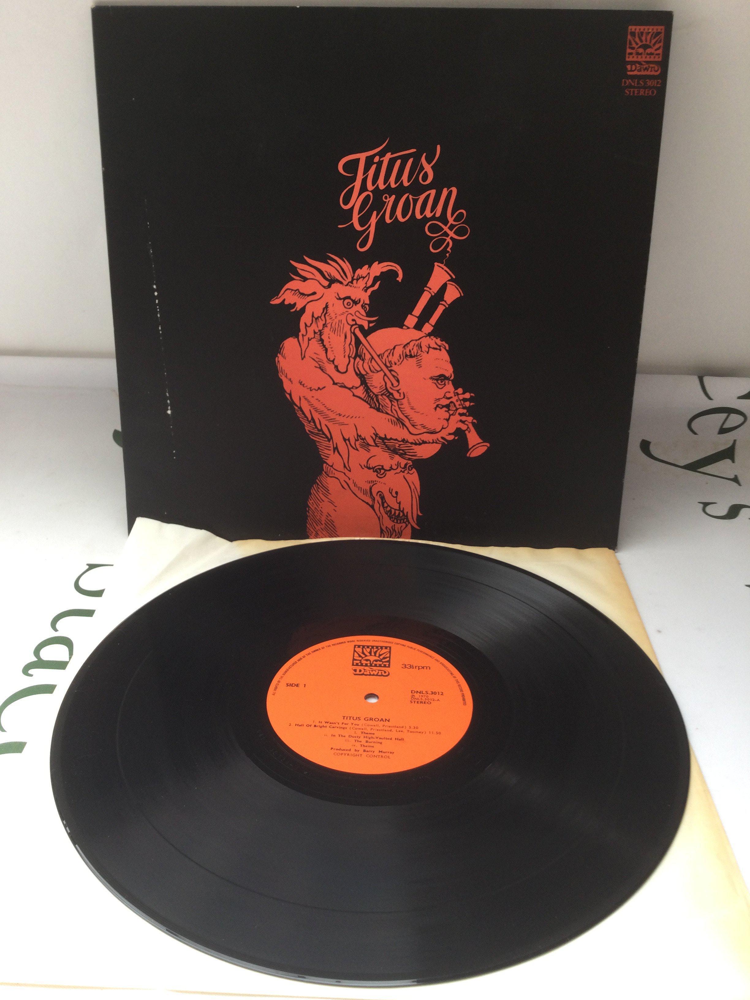 A first UK pressing of the self titled Titus Groan LP. Vinyl Ex.