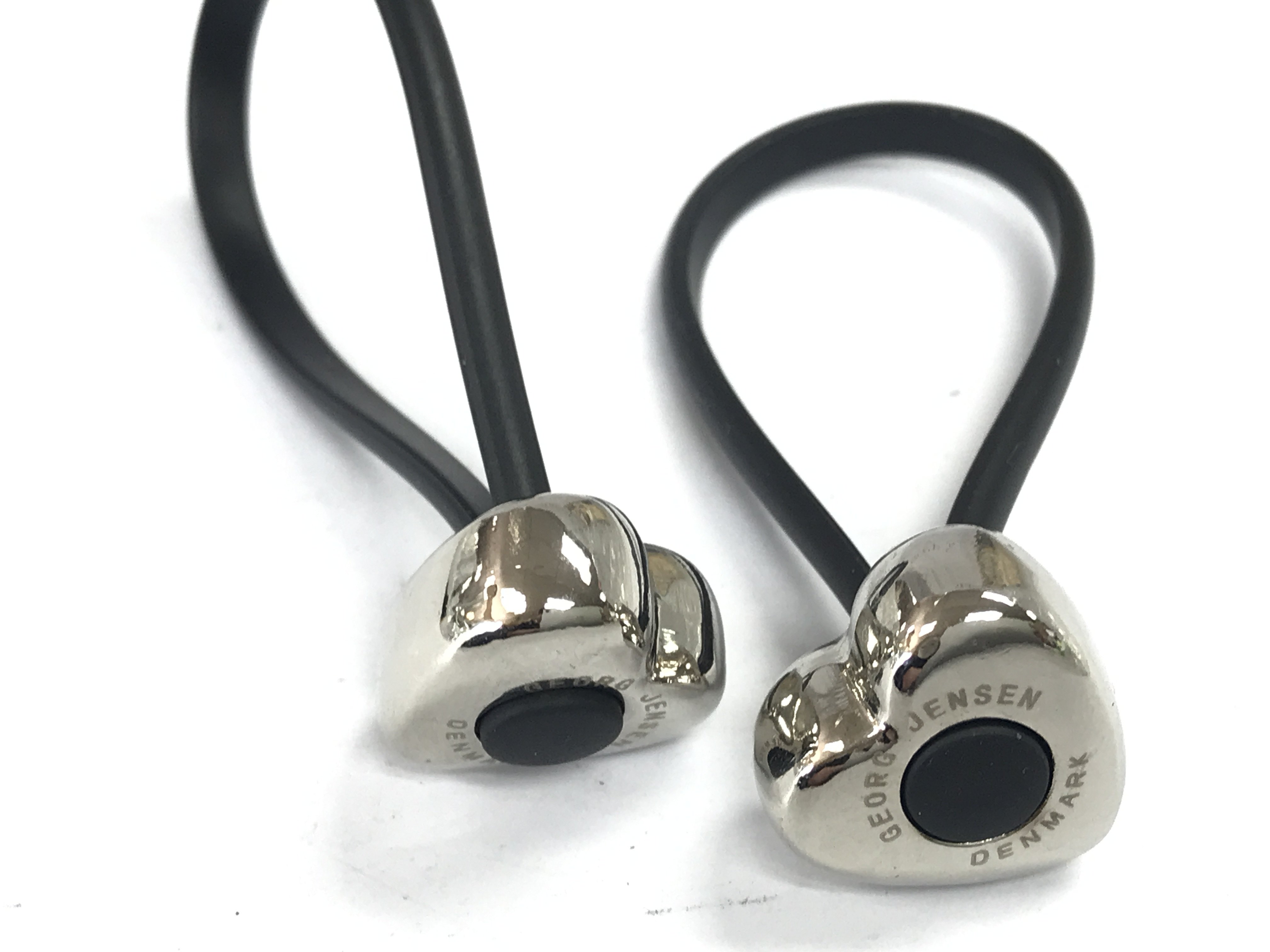 George Jensen key rings, Denmark signed . Postage category A