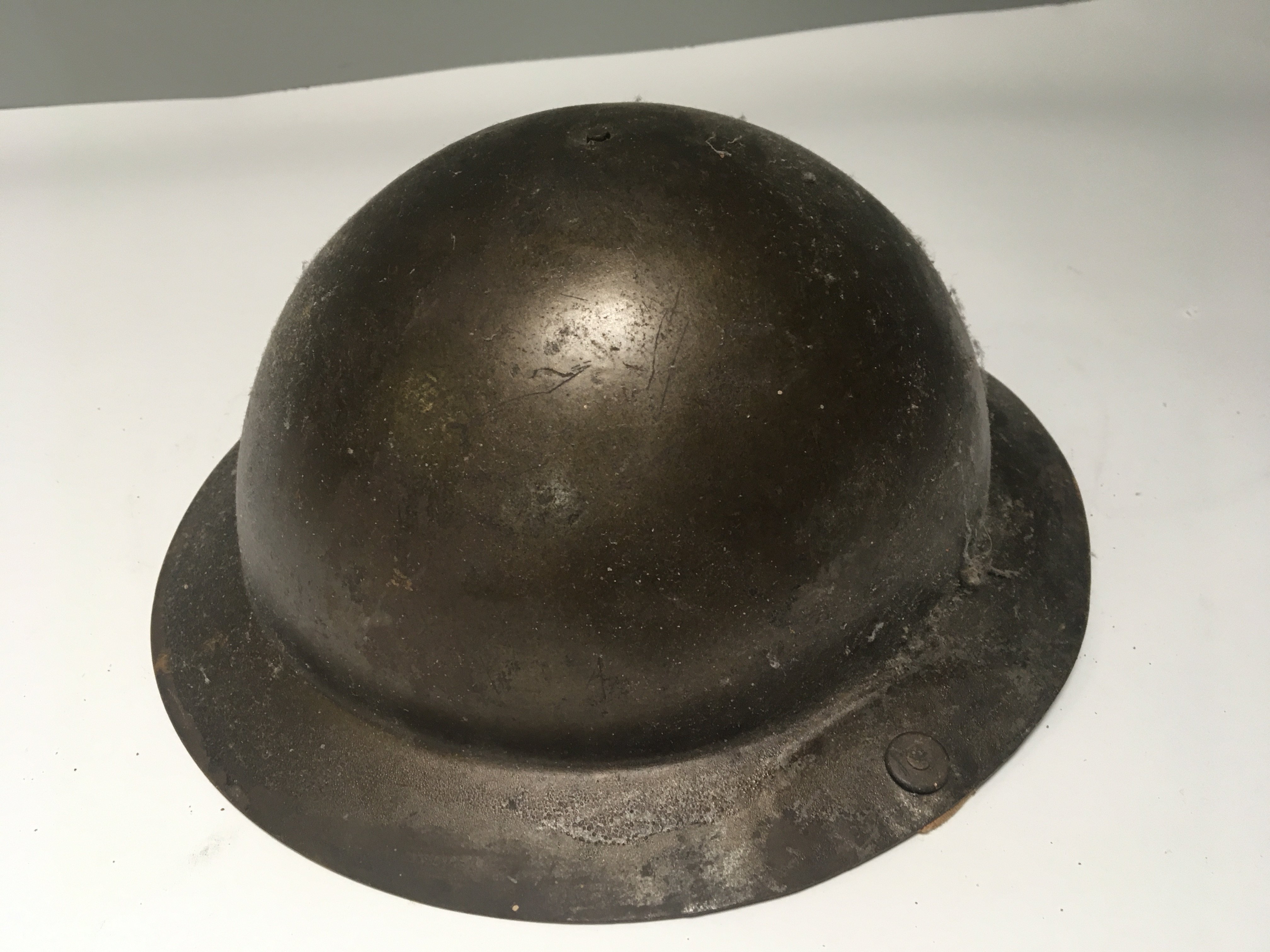 An American I world war Brody helmet original condition.