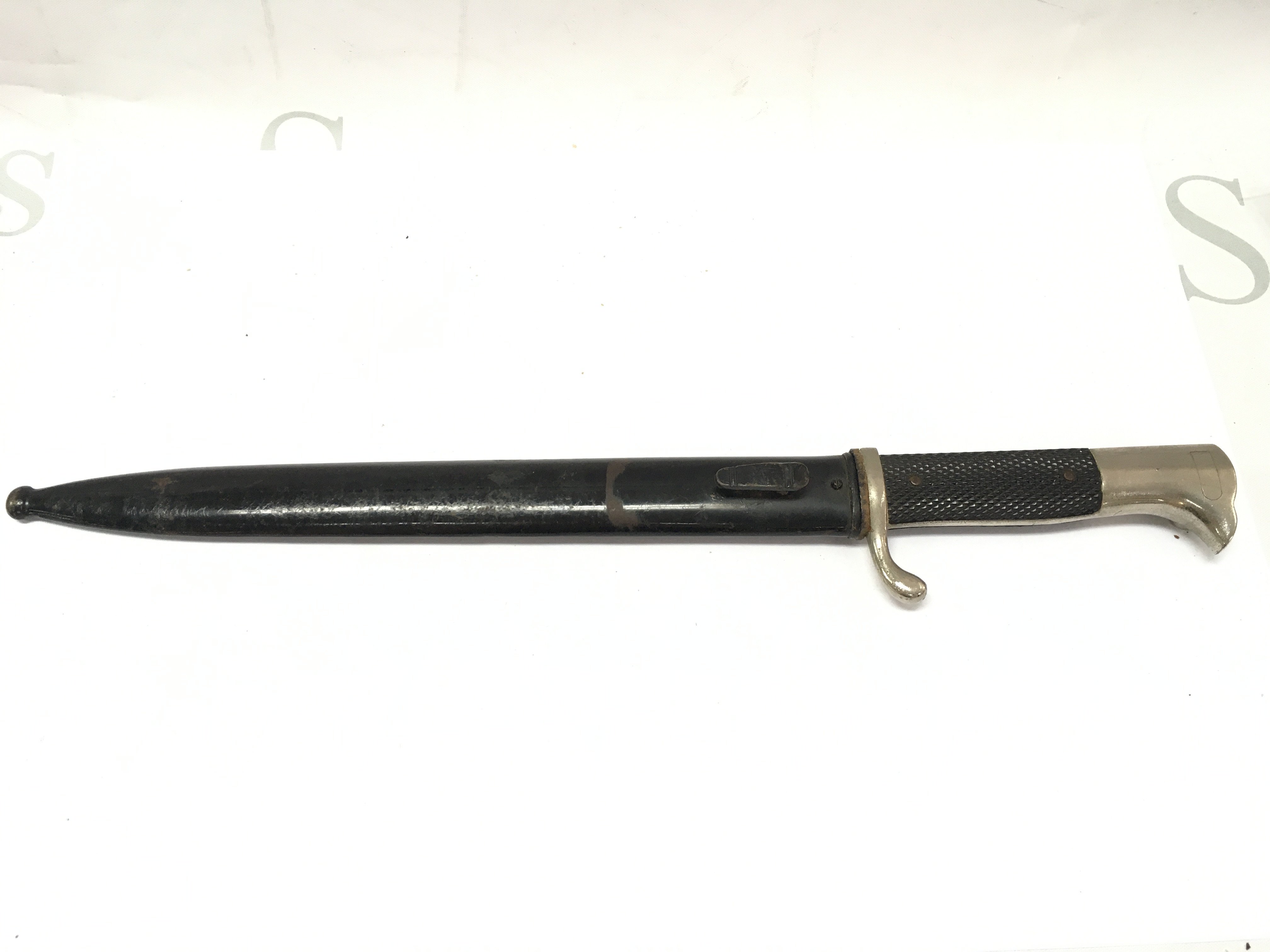 A Third Reich German K98 Dress Bayonet , 40cm total length , blade 28cm long.