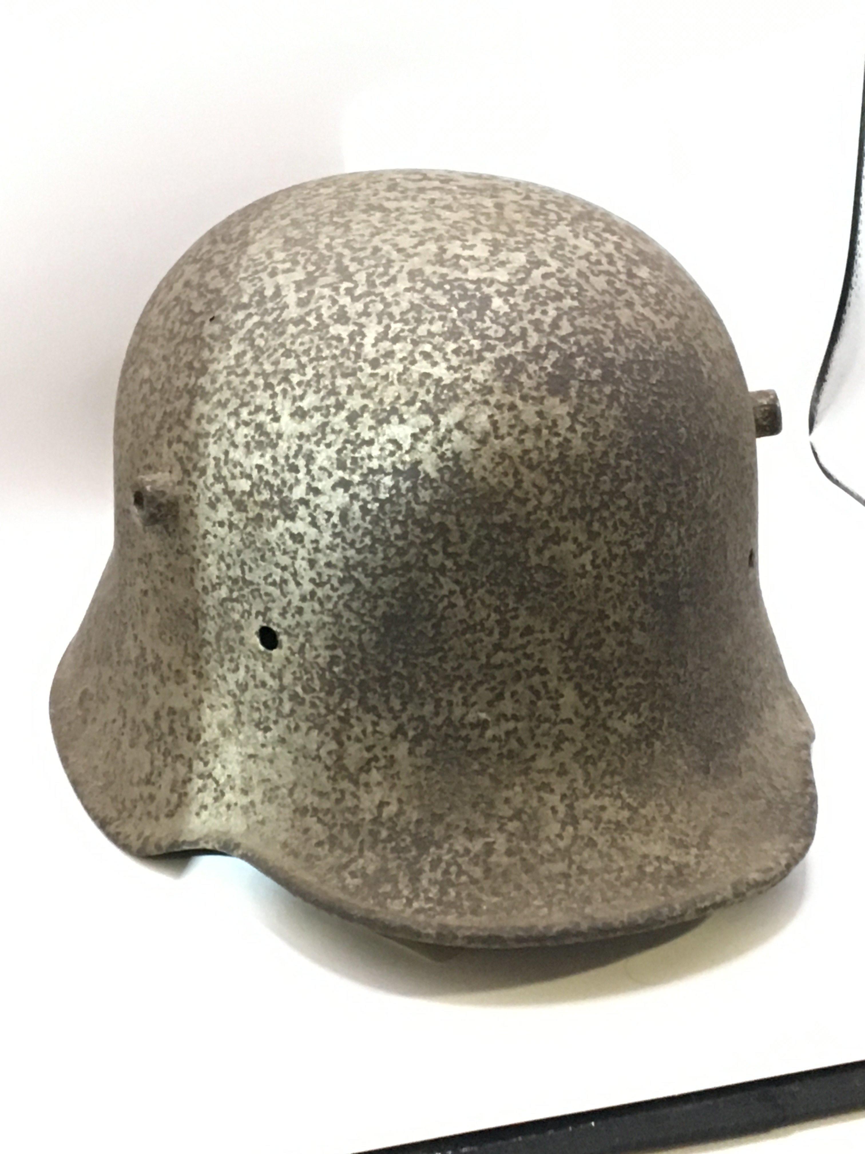 A German I world war steel helmet M16 or M17 pattern no liner.