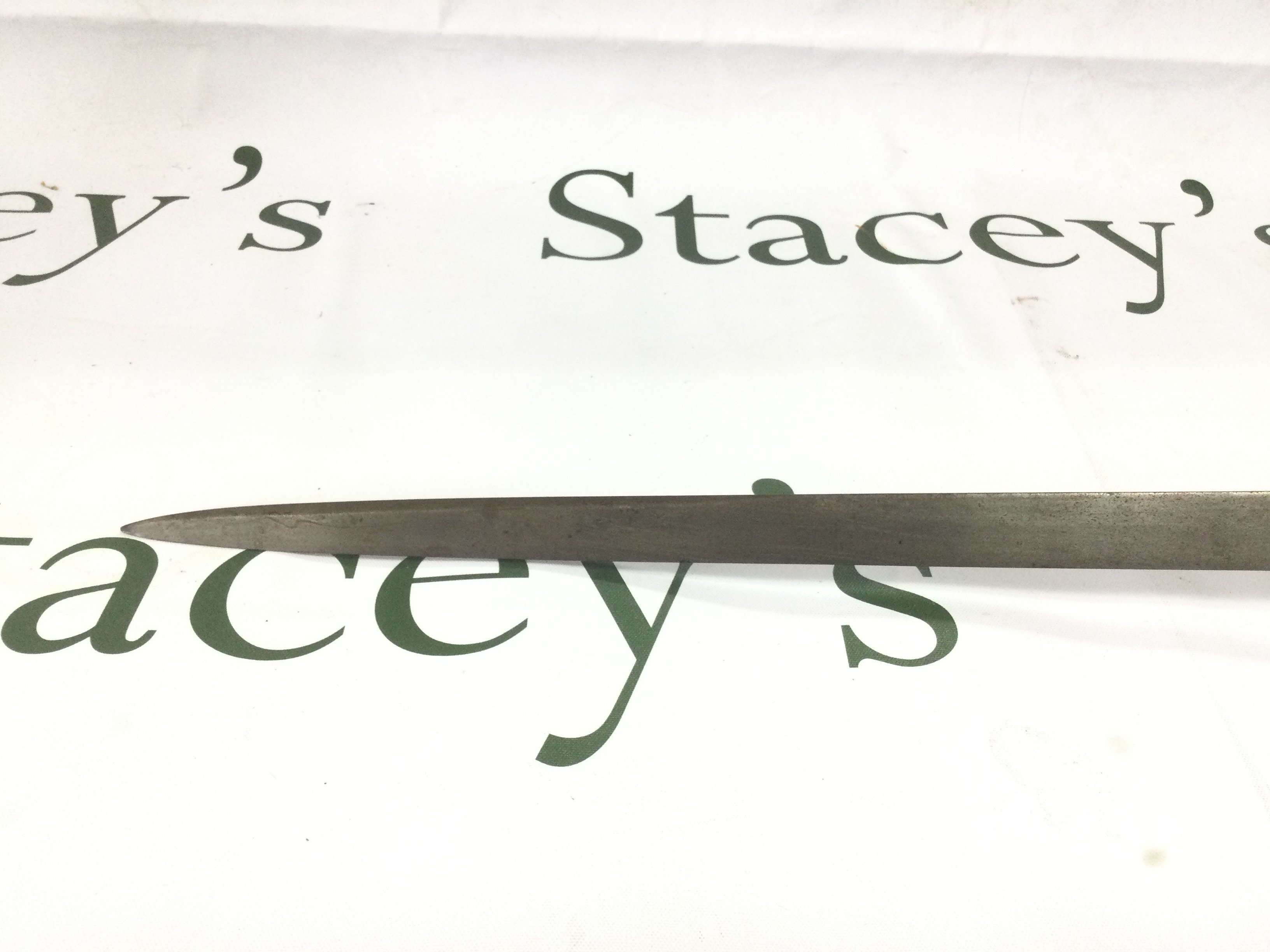 A George V military officer's sword. Shipping category D.