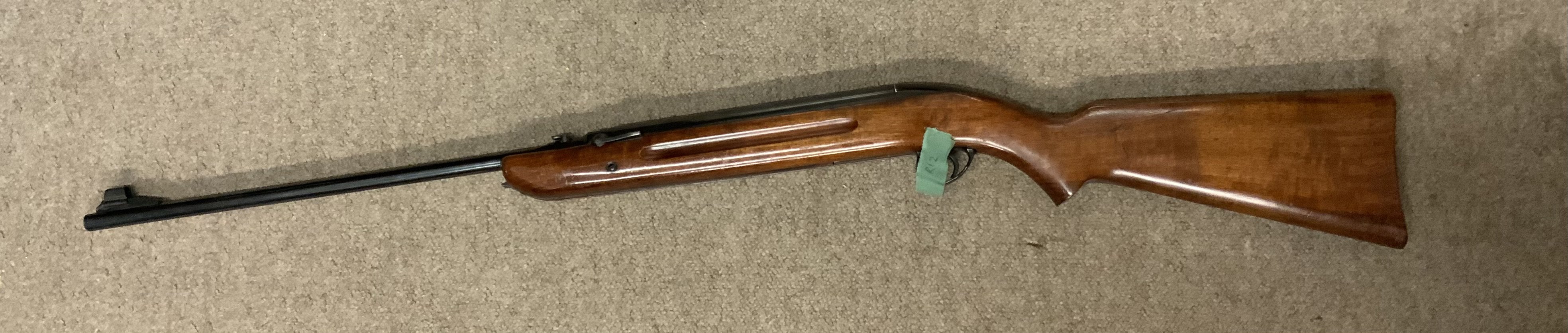 (R12) A 0.22cal 1960s BSA Airsporter MKII, serial GE24706. Air rifle. (D)