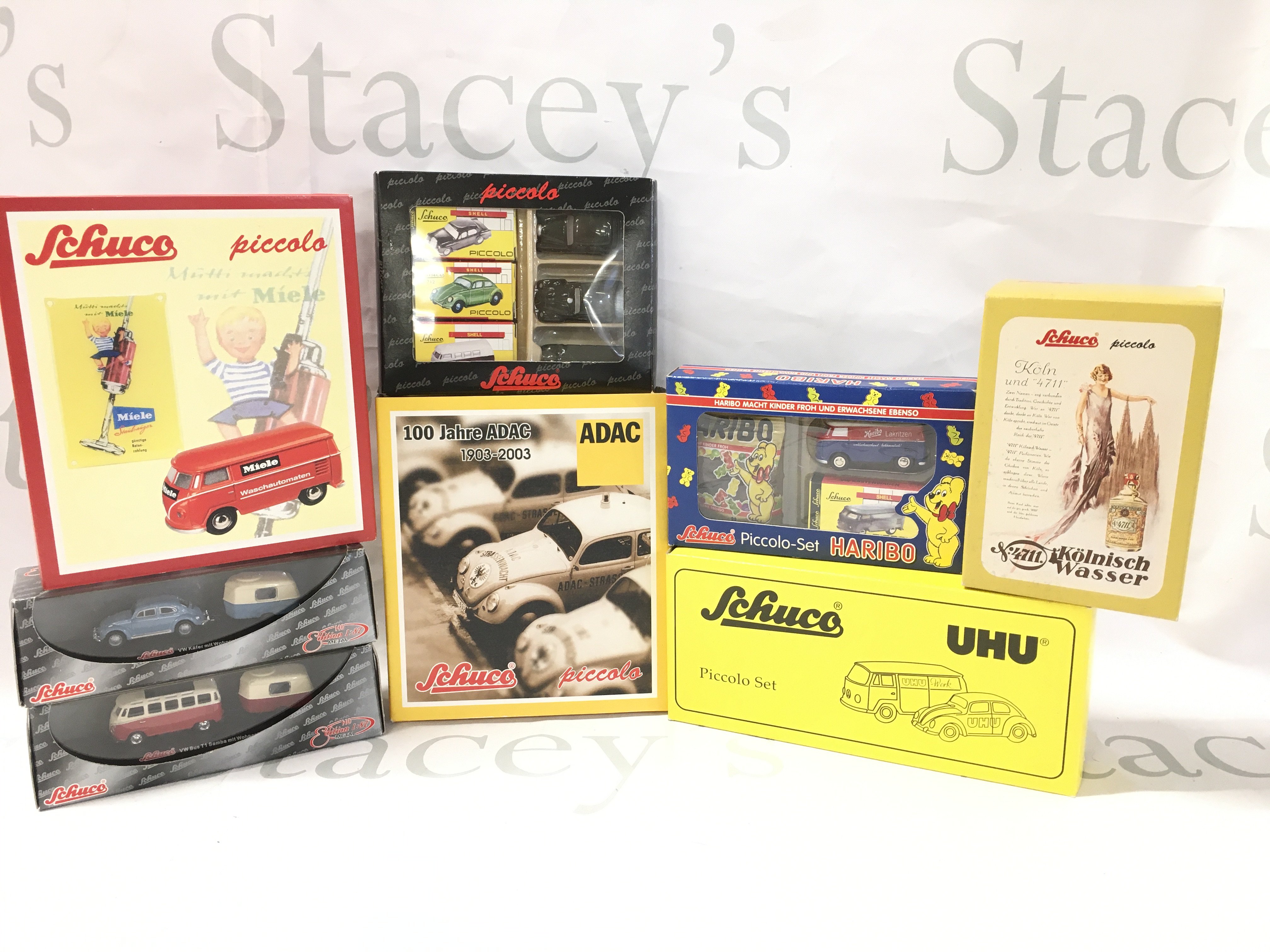 A Small Collection of Boxed Schuco miniatures.