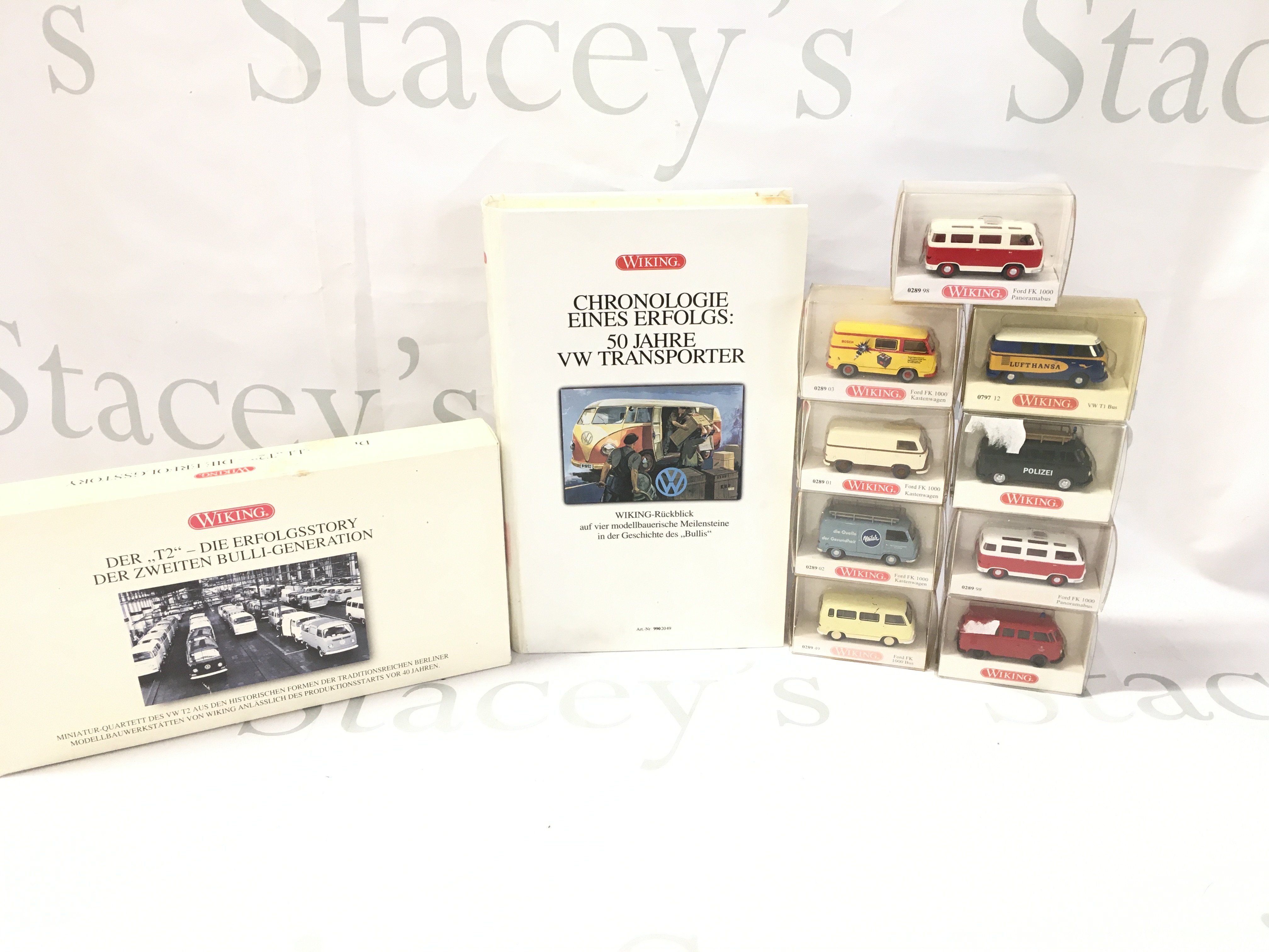 A Collection Of Boxed Wiking Miniatures.