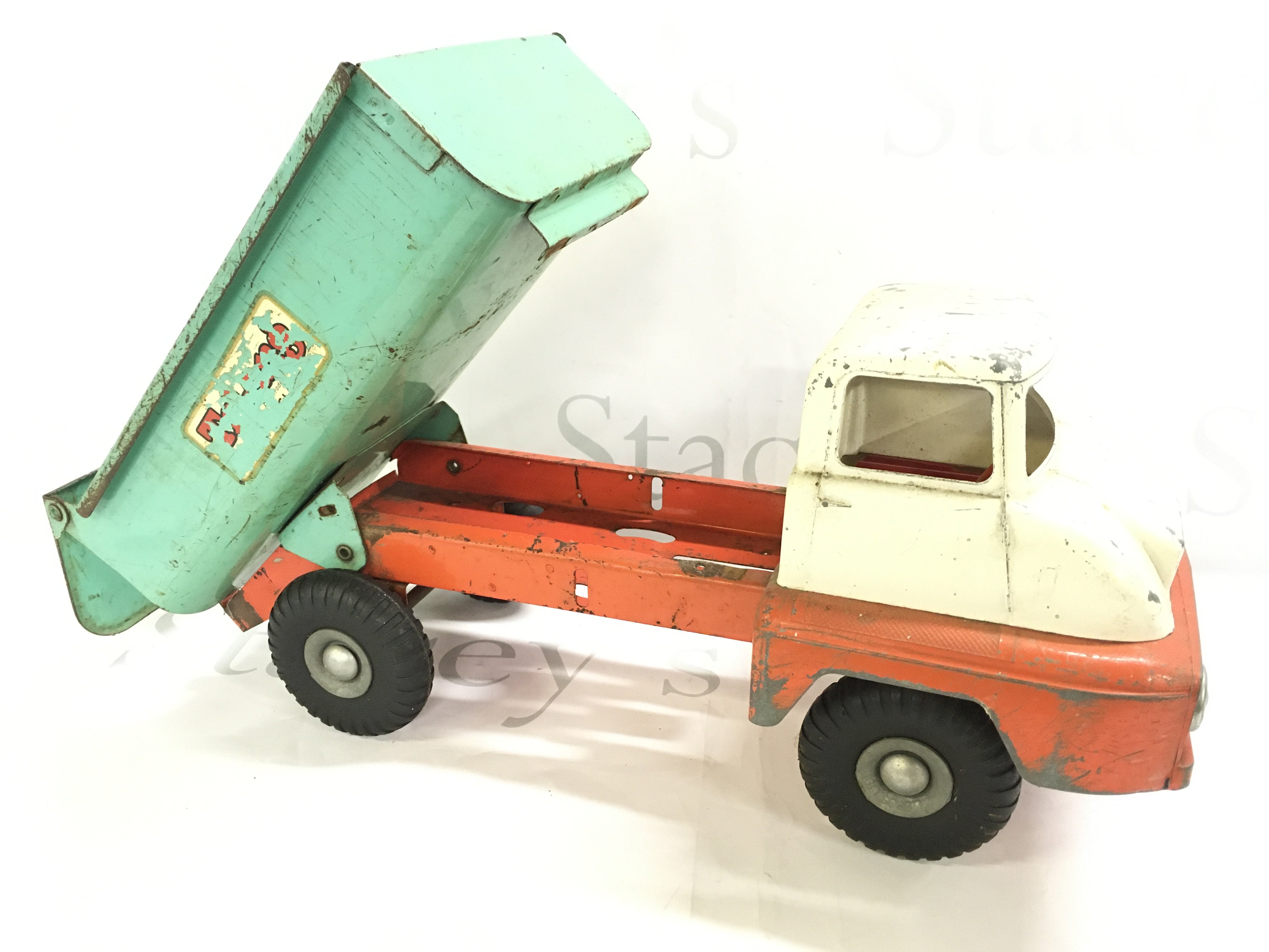 A Tri-Ang Tipper Truck.