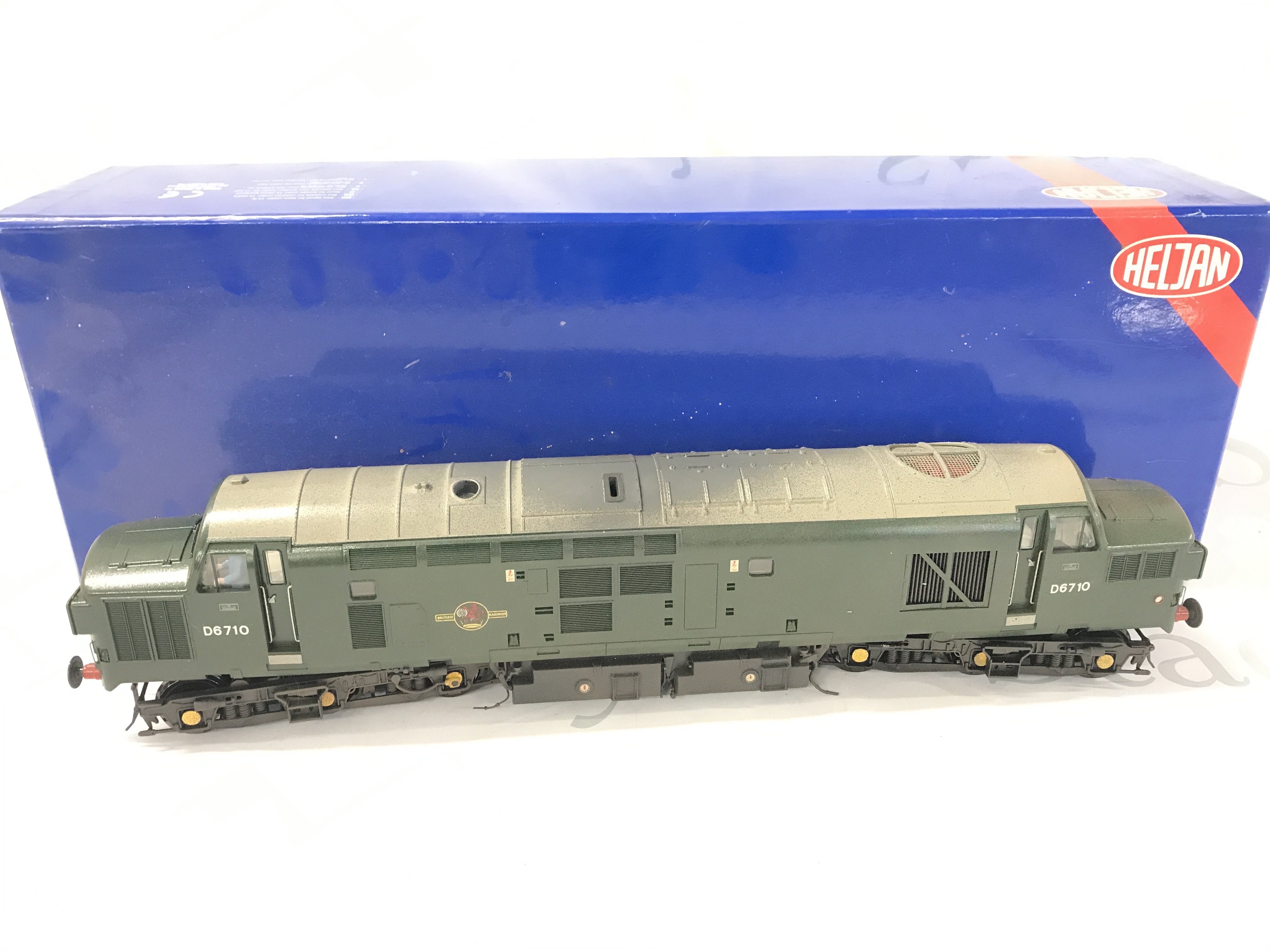 A Boxed Heljan 0 Gauge Class 37- BR Green Locomotive. #3700