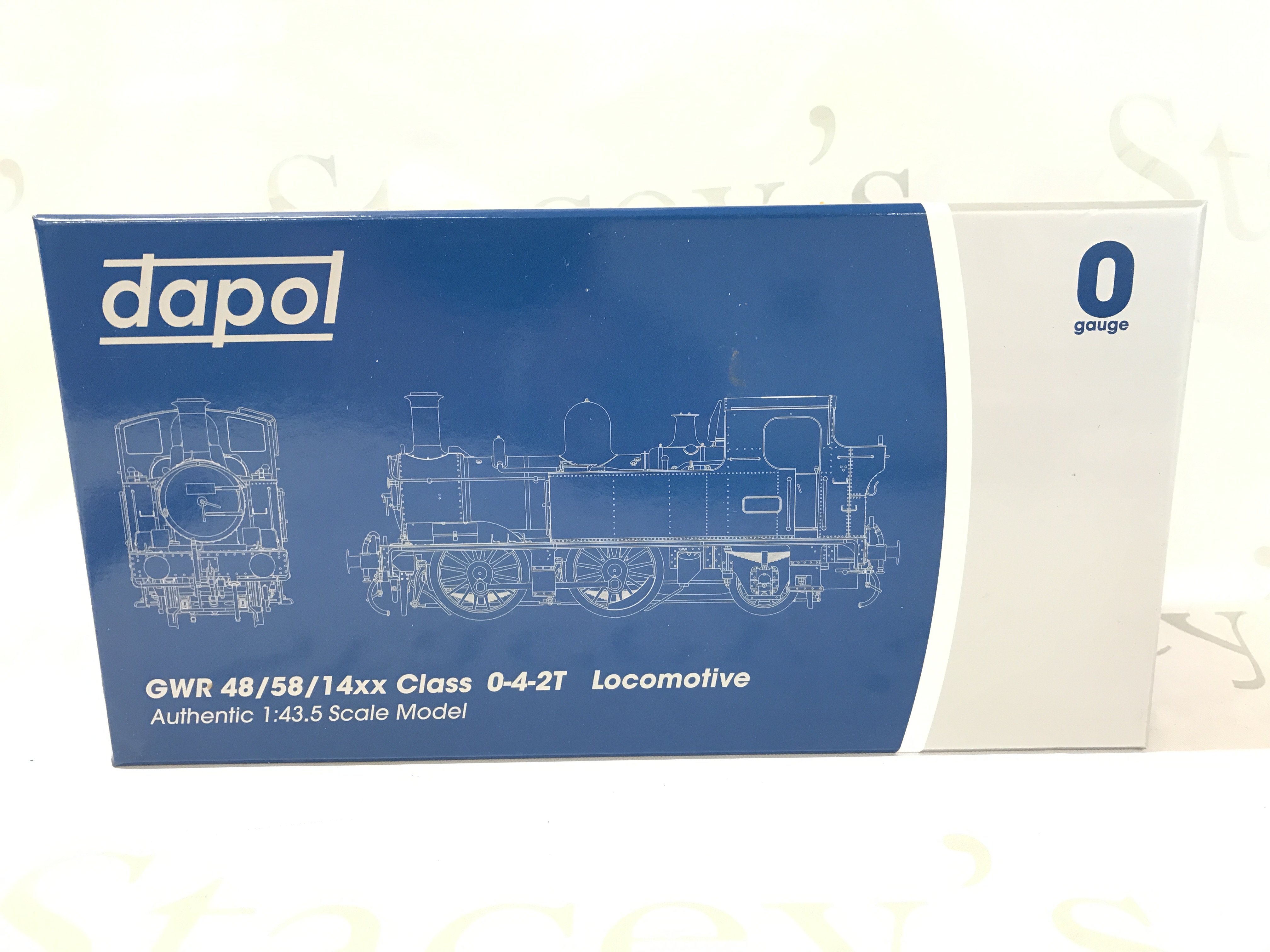 A Boxed Dapol 0 Gauge GWR 48/58/14xx Class 0-4-2T Locomotive.