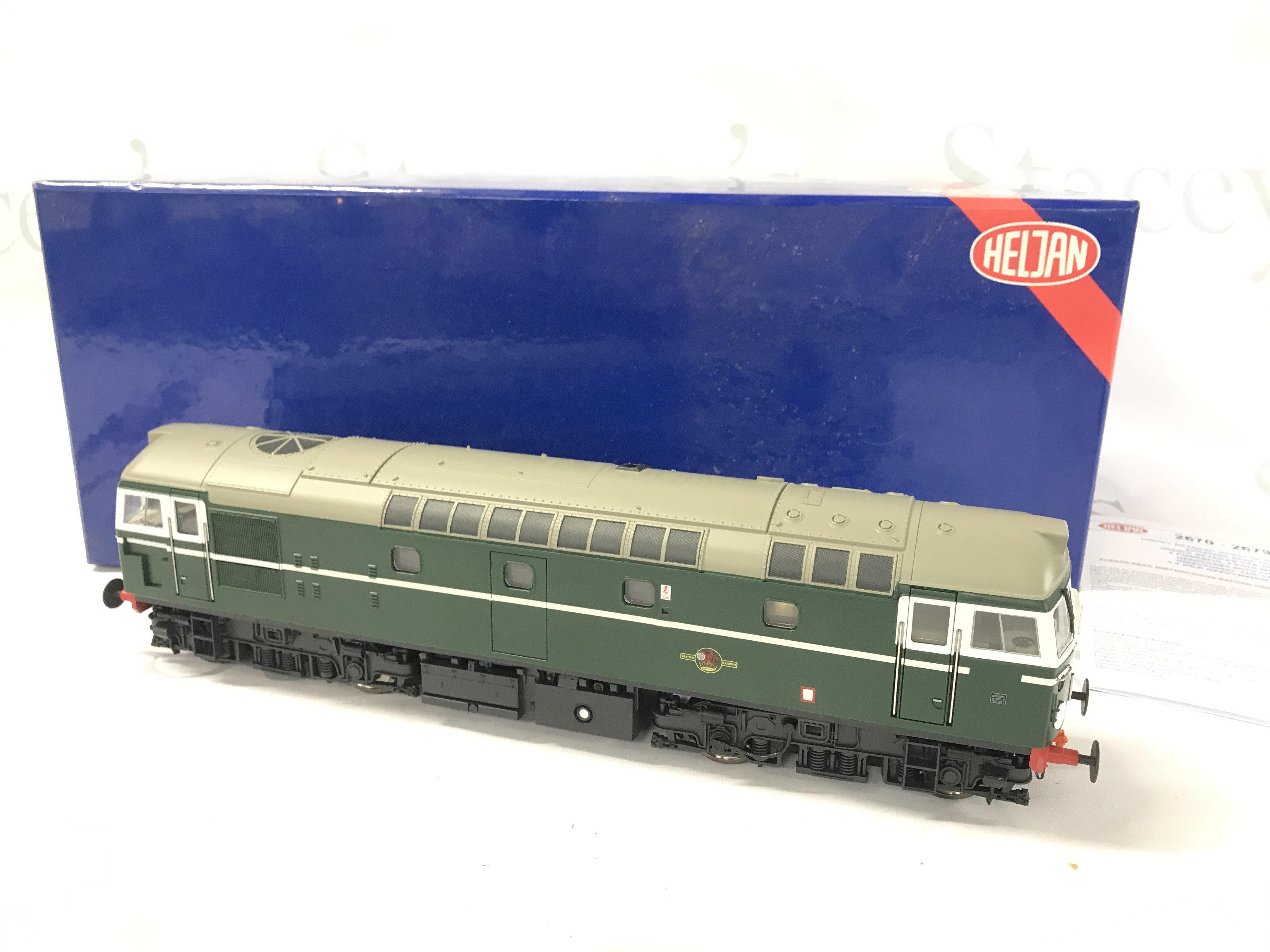 A Boxed Heljan 0 Gauge Class 26 Diesel-Electric Locomotive.