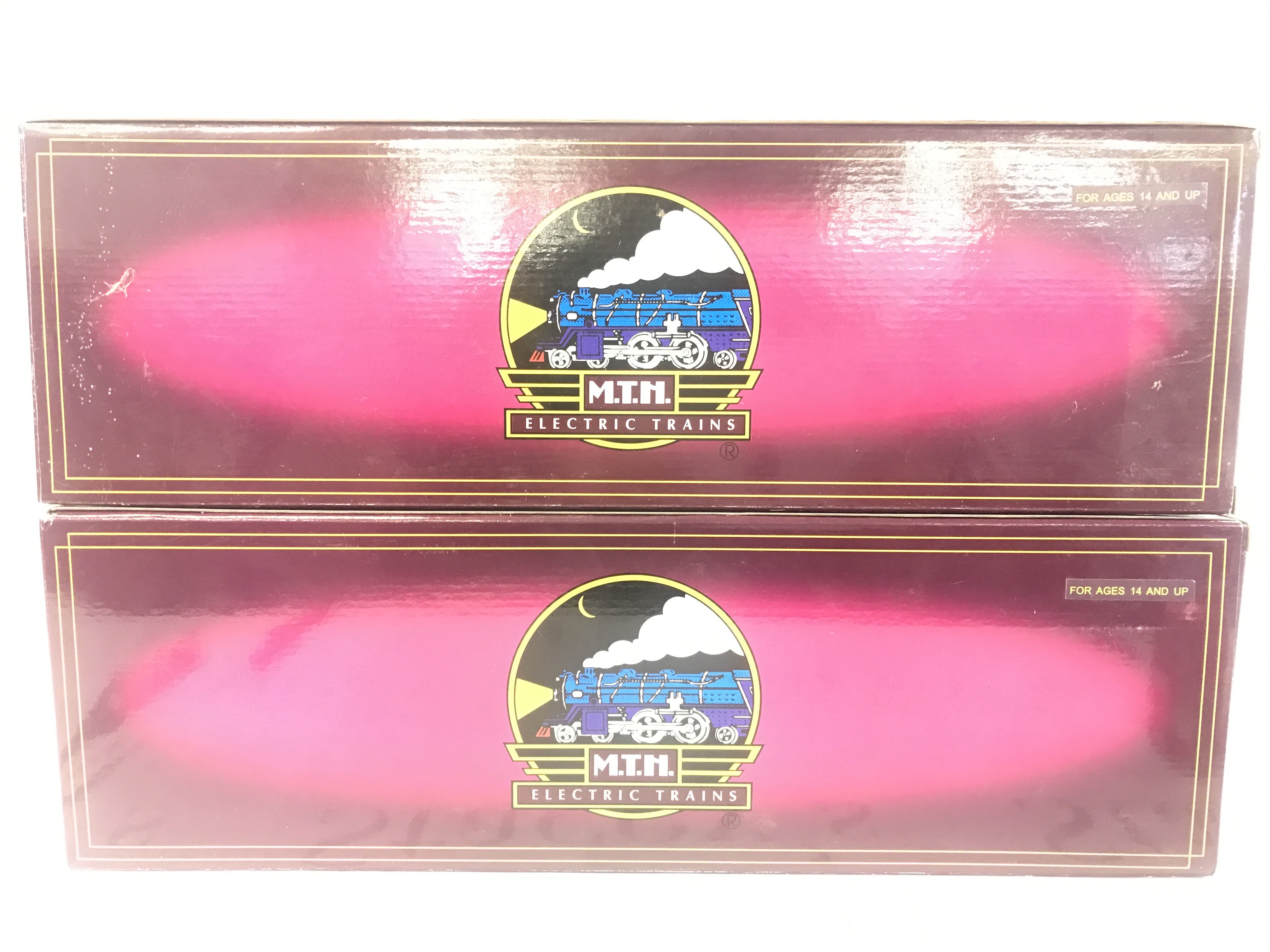 2 X Boxed M.T.H. 0 Gauge LMS Standard Passenger Cars. #20-60013-2 (2).