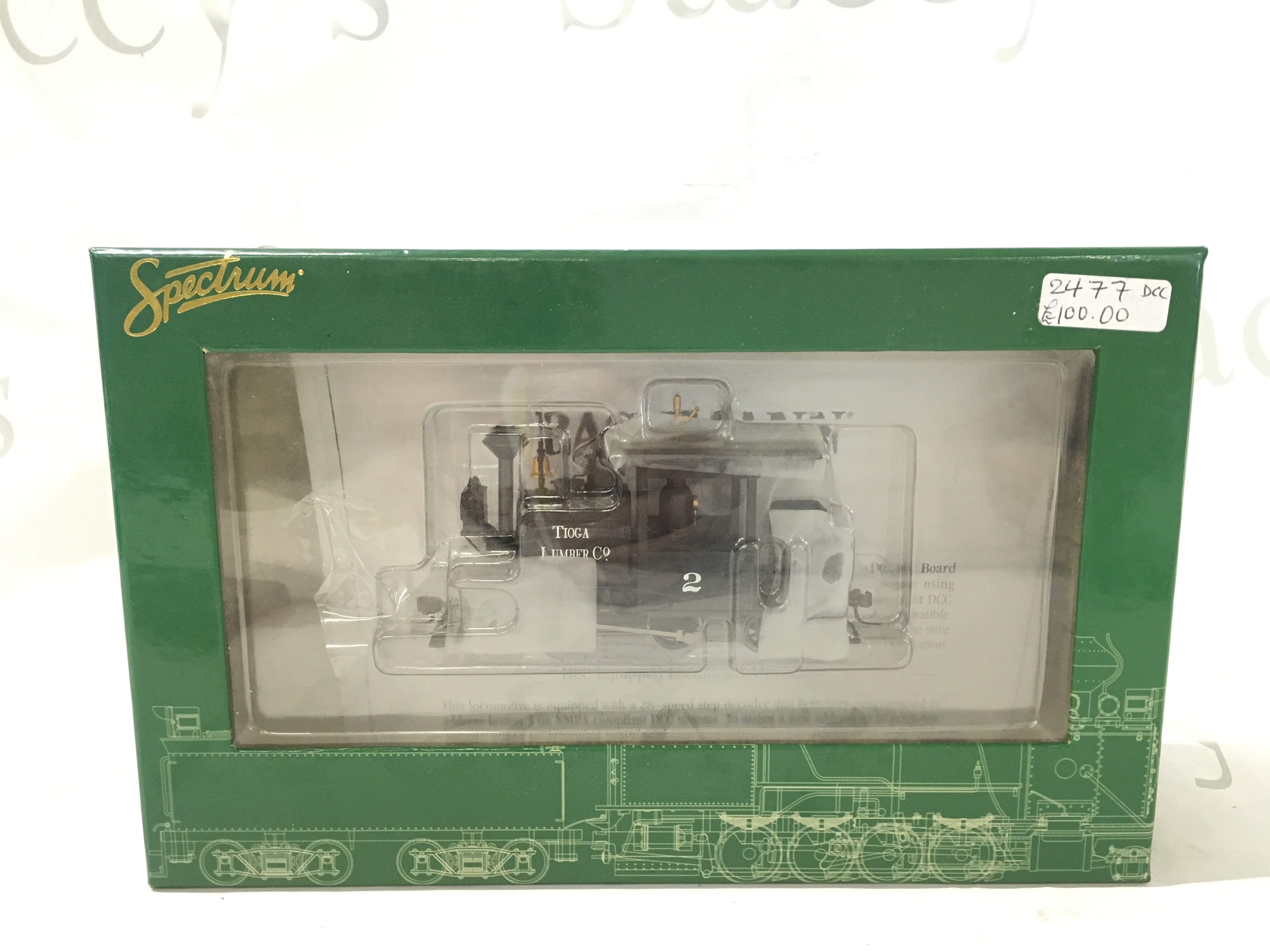 A Boxed Spectrum H0 On30 0-4-2 Porter Steam Locomotive. #28259. DCC.