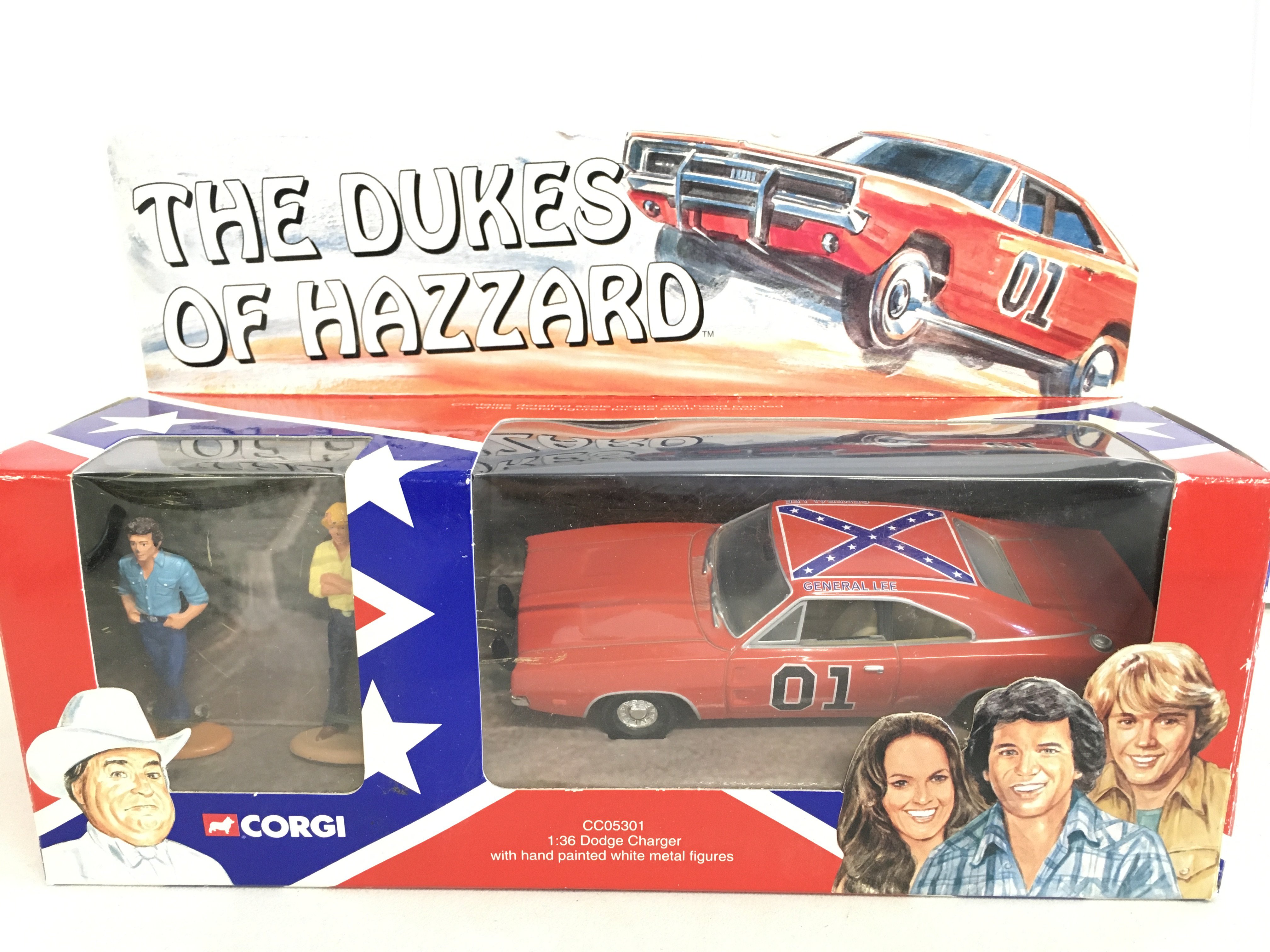 A Boxed Corgi The Dukes Of Hazzard Dodge Charger #CC05301.