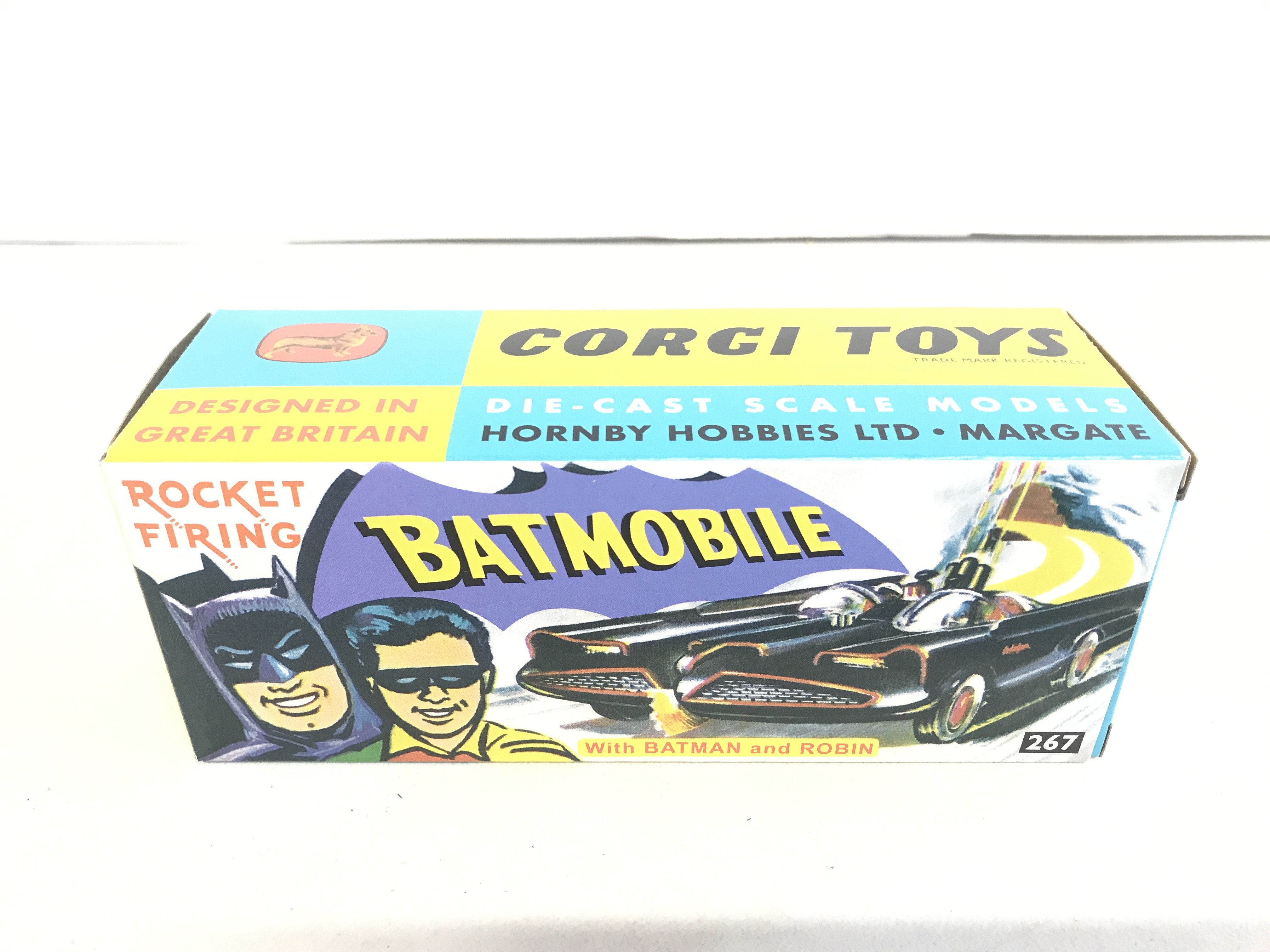 A Boxed Corgi Model Club Batmobile Gloss Finish Version. #267