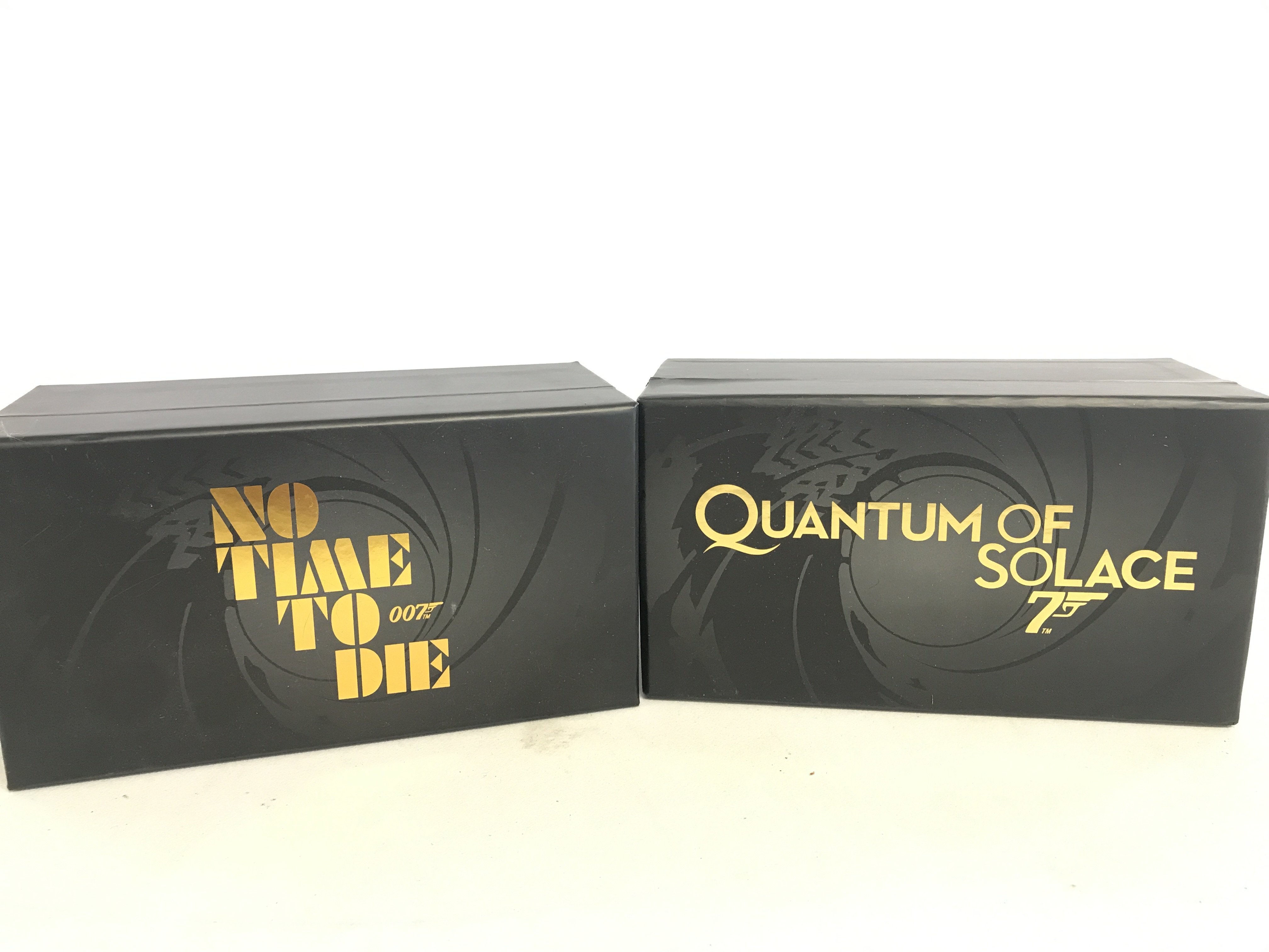 2 X Boxed Corgi James Bond Cars From No Time To Die And Quantum Of The Solace.