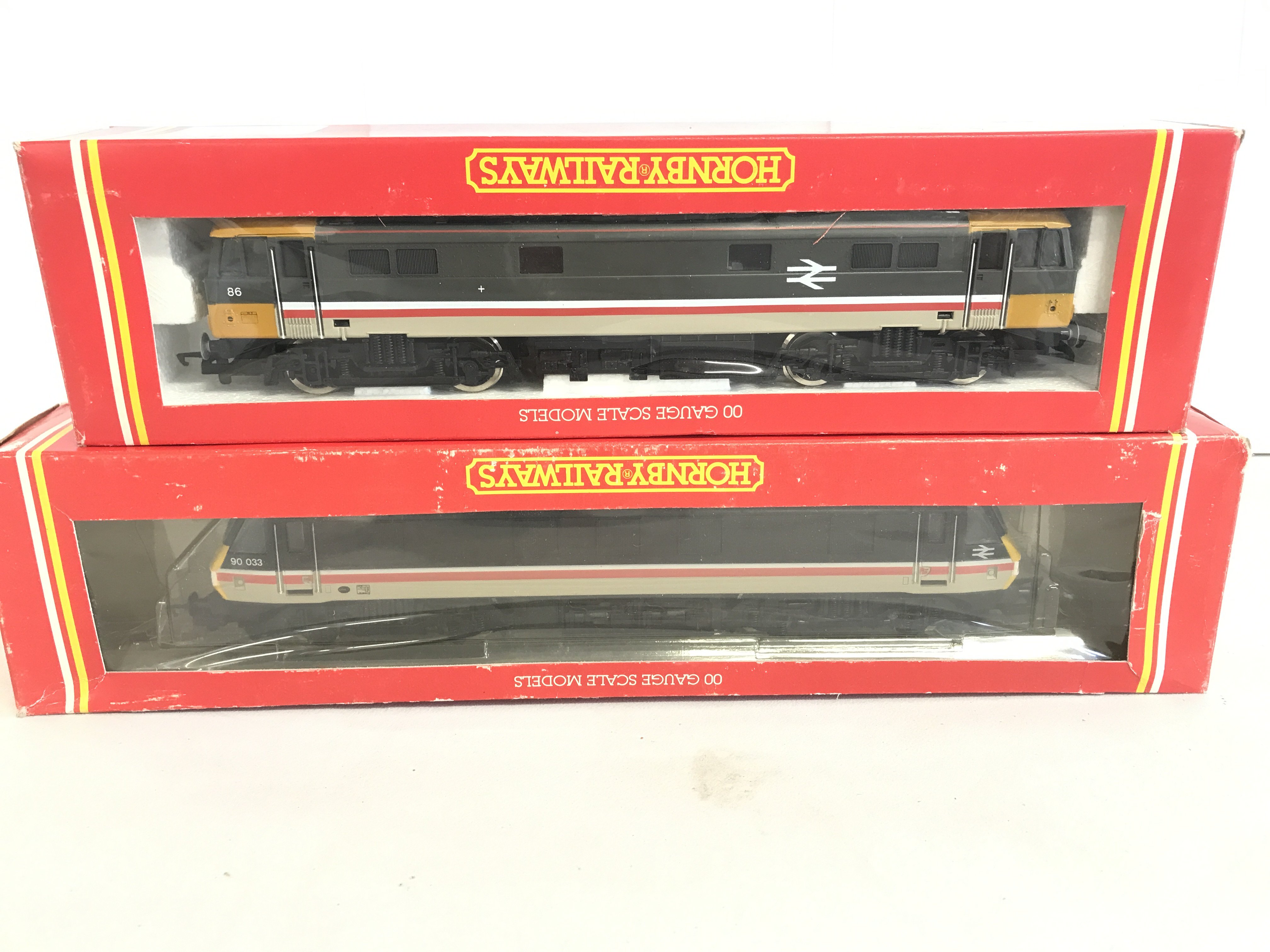 A Boxed Hornby 00 Gauge BR Bo-Bo Electric Class 86-Intercity Loco #R.289 And A BR Bo-Bo Electric Class 90 Loco #R.593.