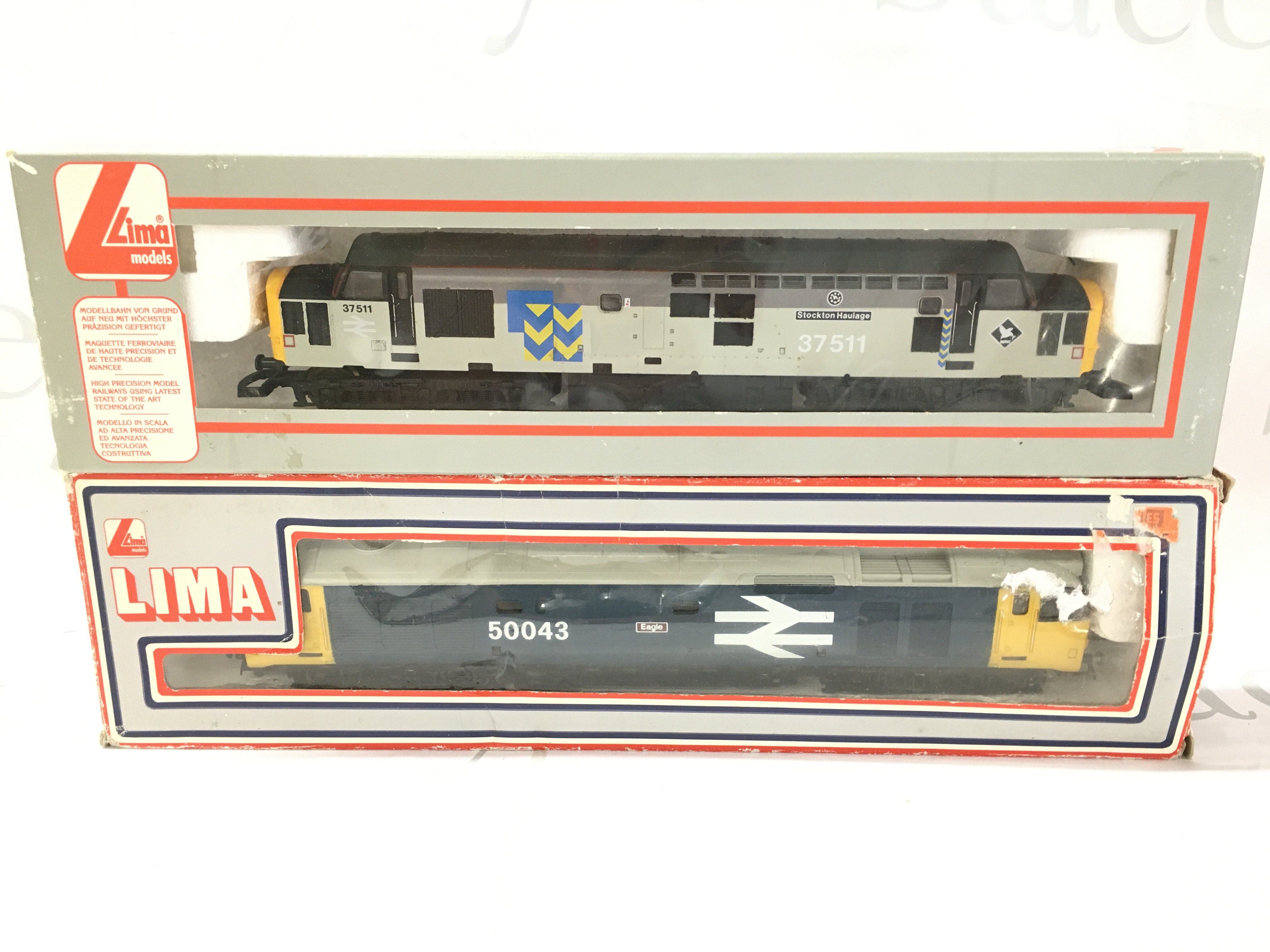 2 Boxed Lima 00 Gauge Diesel Locomotives. No Reserve.
