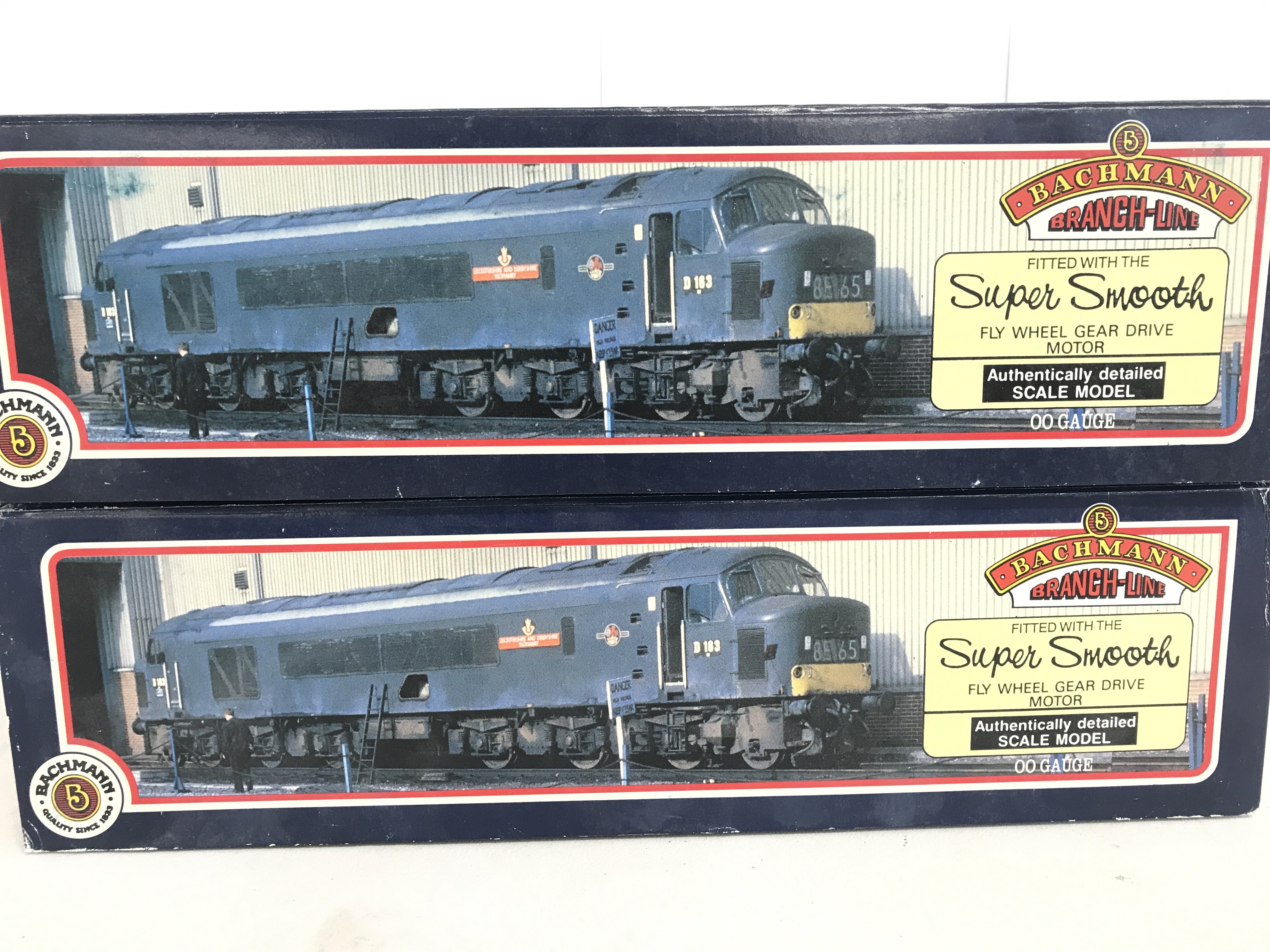2 X Boxed Bachmann 00 Gauge Diesel Locomotives #S 31-076 And 31-075.