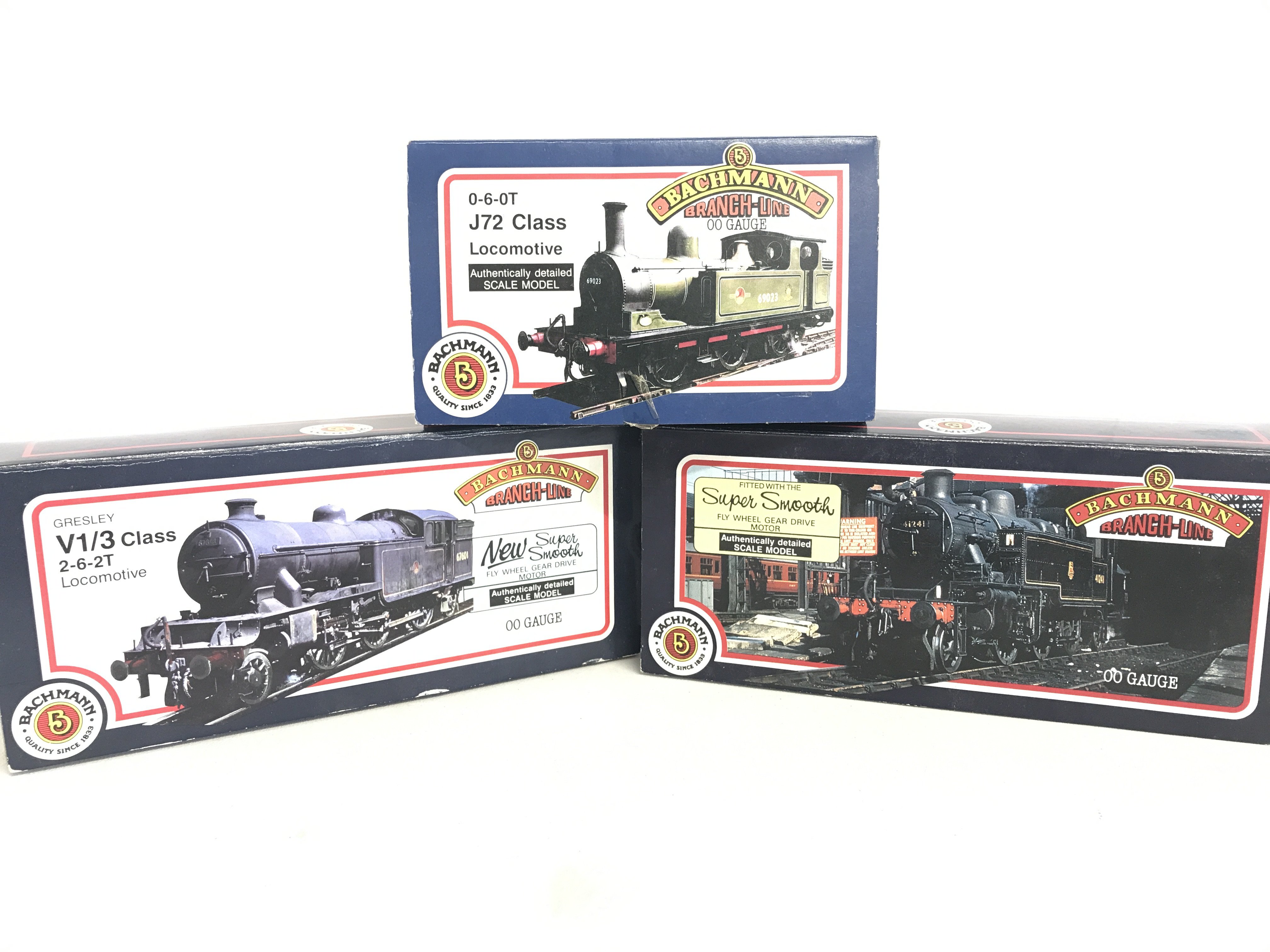3 Boxed Bachmann 00 Gauge Locomotives. Including #S 31-053. 31-604 And 31-450A.