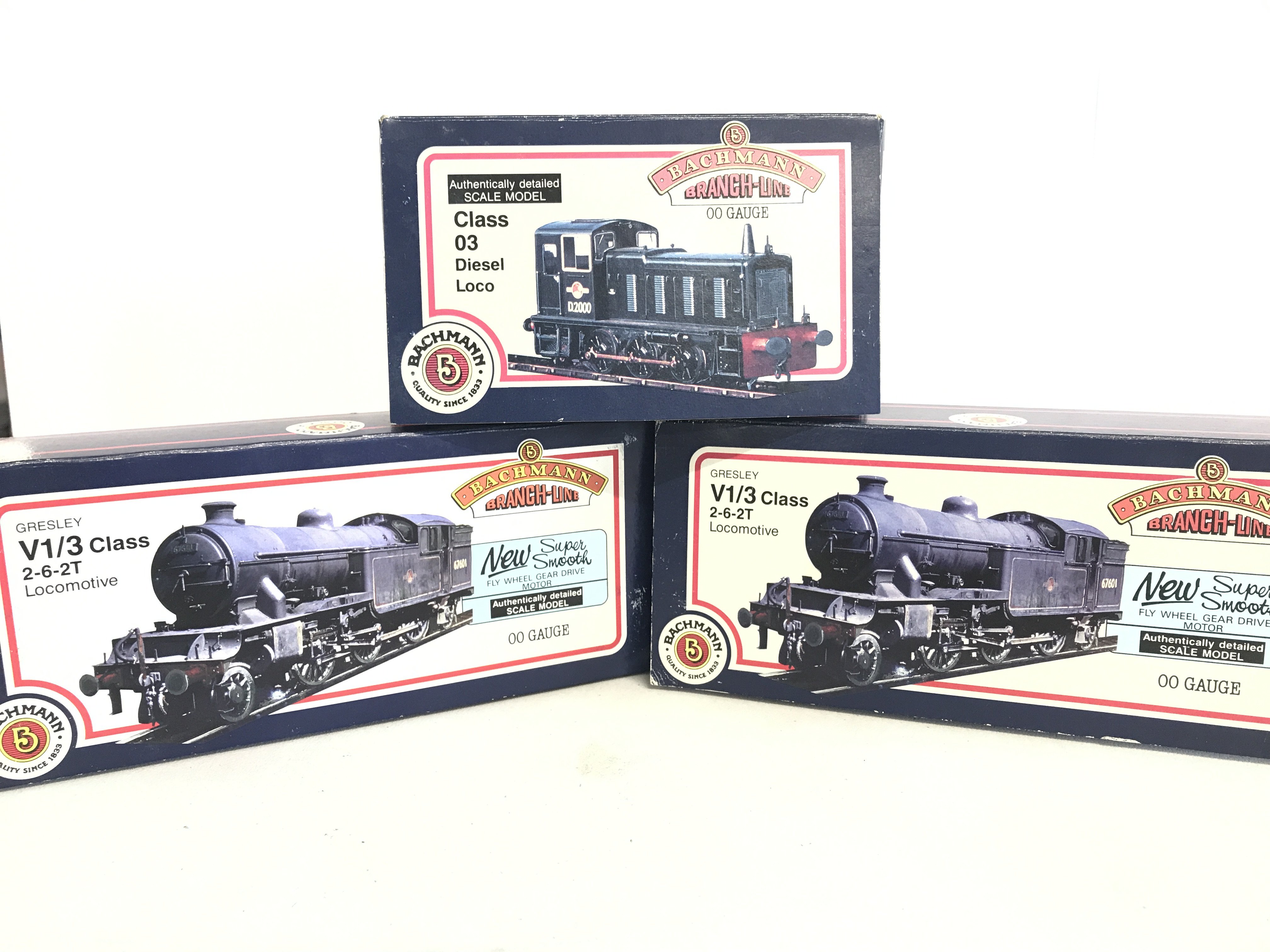3 X Boxed Bachmann 00 Gauge Locomotives. #S 31-353. 32-602 And 31-602.