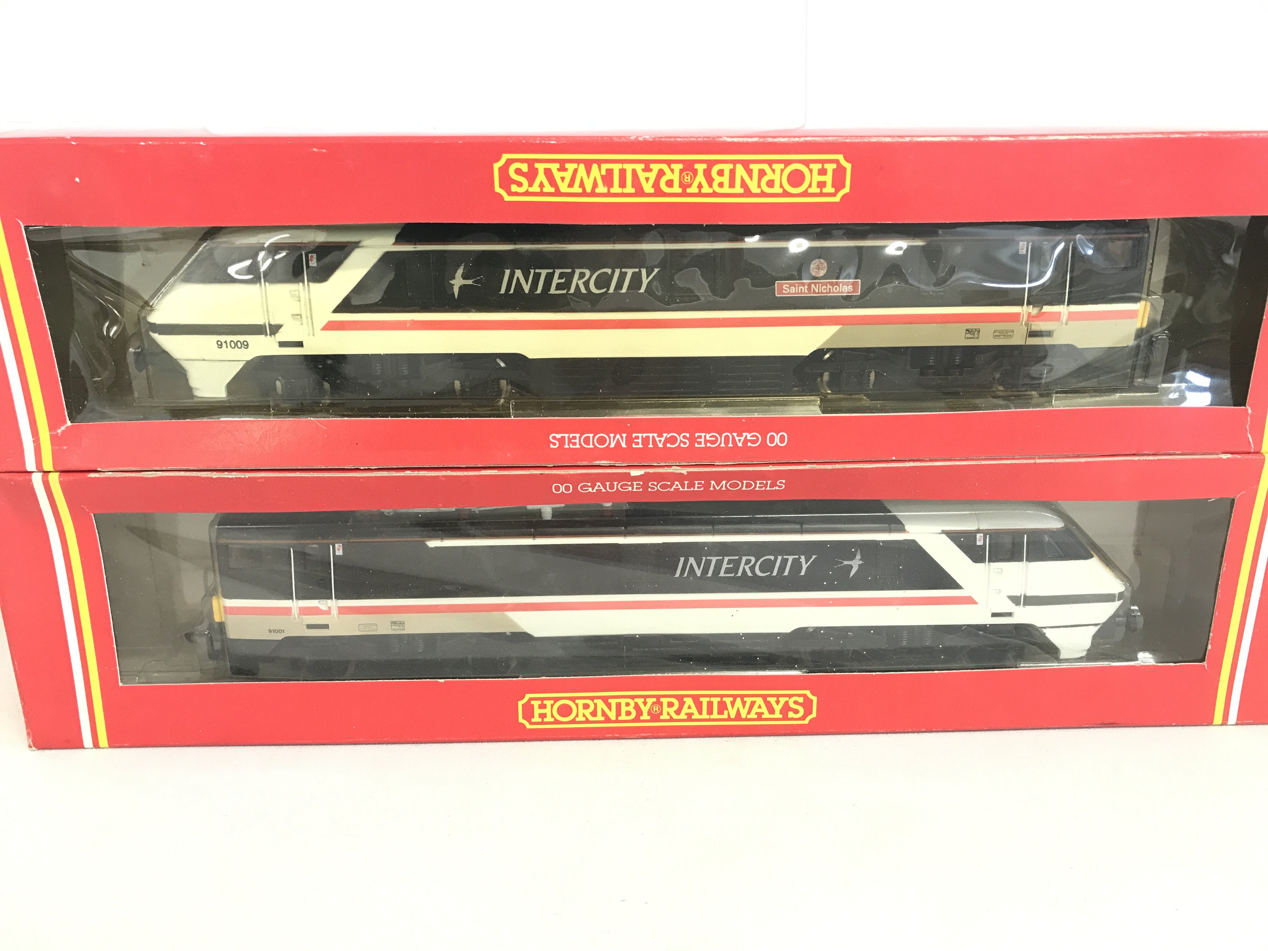A Boxed Hornby 00 Gauge BR Class 91 Electric Locomotive #R.240 And A BR Bo-Bo Electric Loco Class 91 #R.293.
