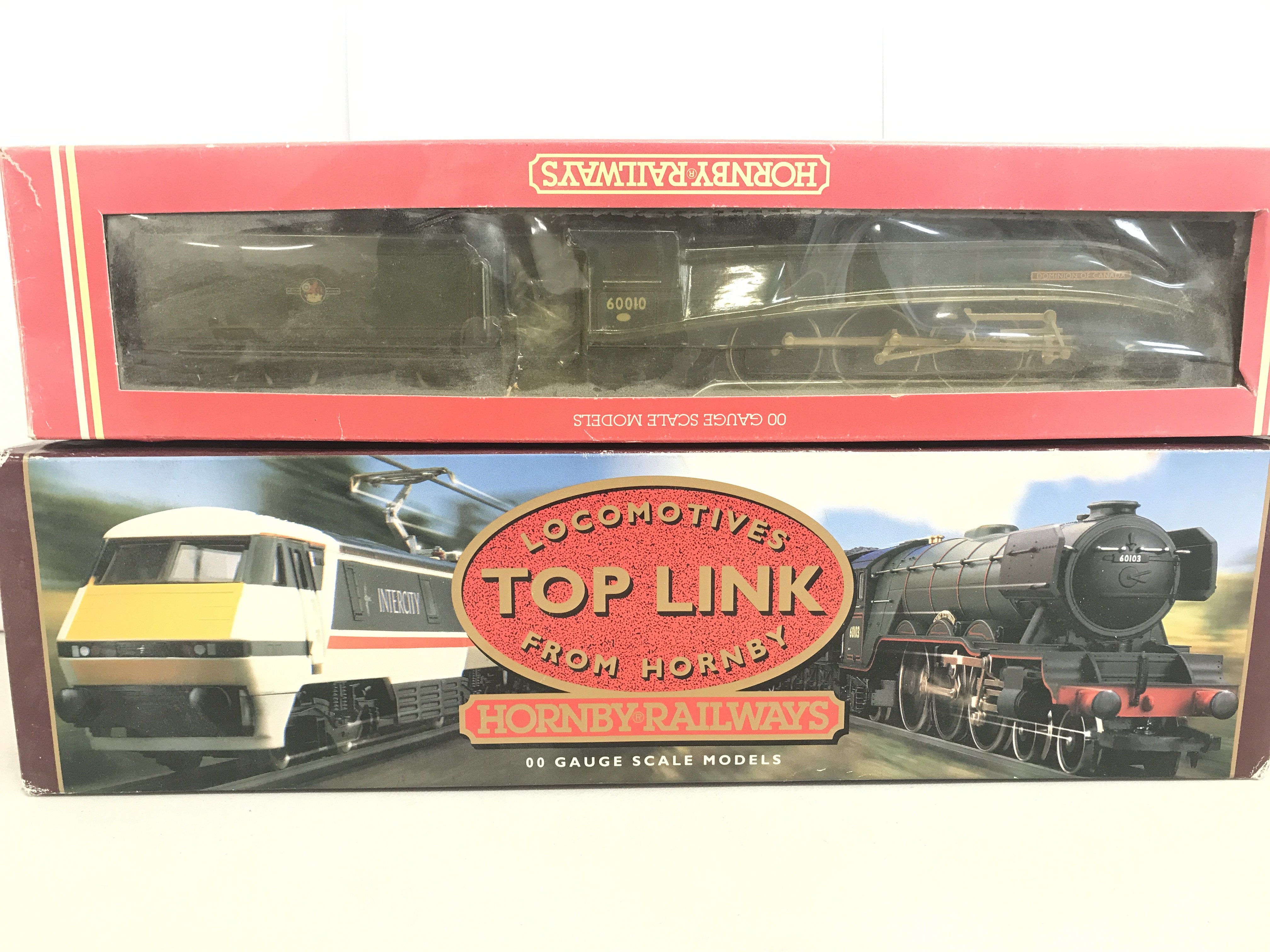 2 X Boxed Hornby 00 Gauge Locos. A BR 4-6-2 Loco Class A4 #R.144 And A BR Co-Co Class 92 #R289.