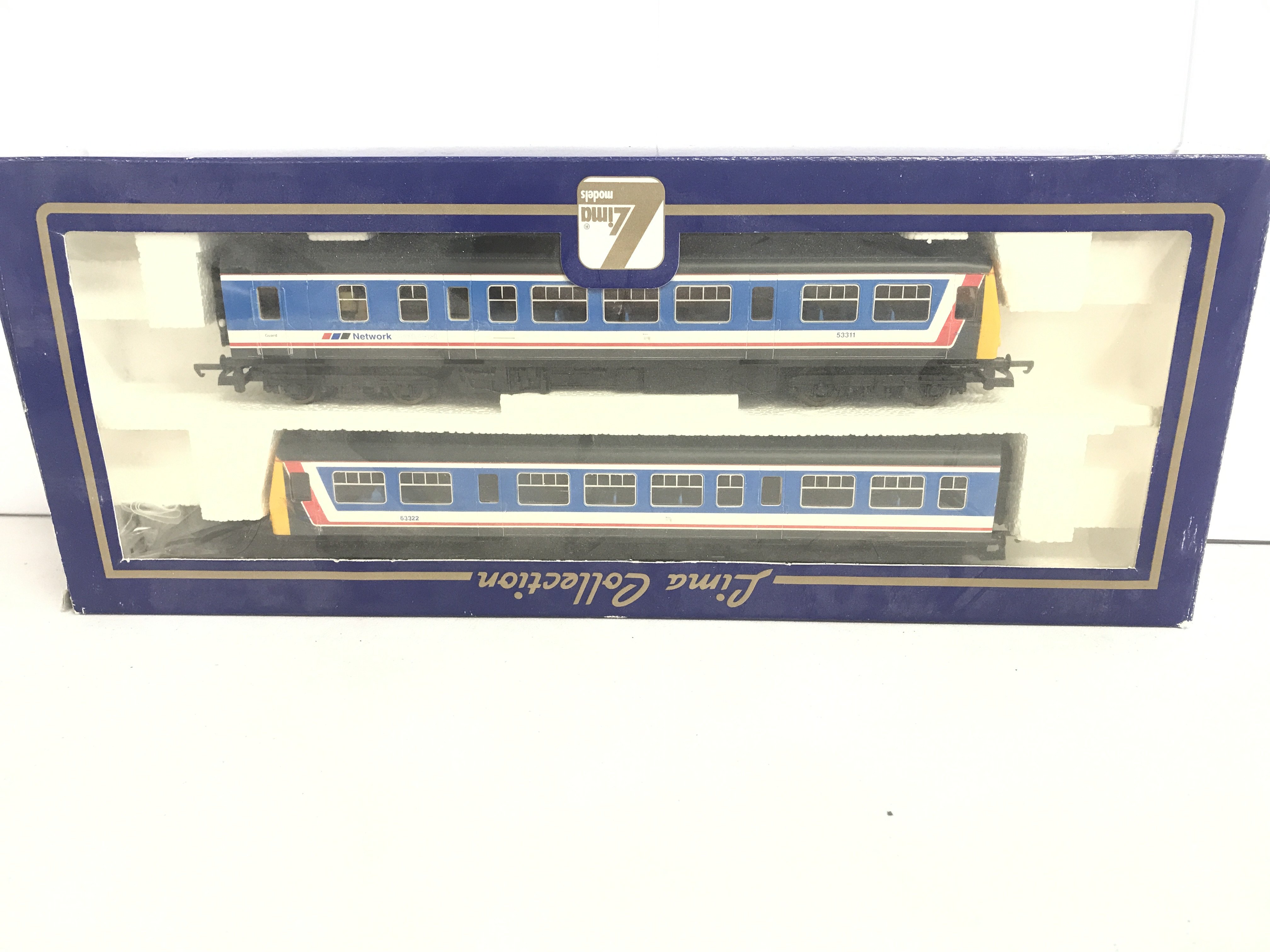 A Boxed Lima 00 Gauge Class 101 2 Car Dmu NSE.