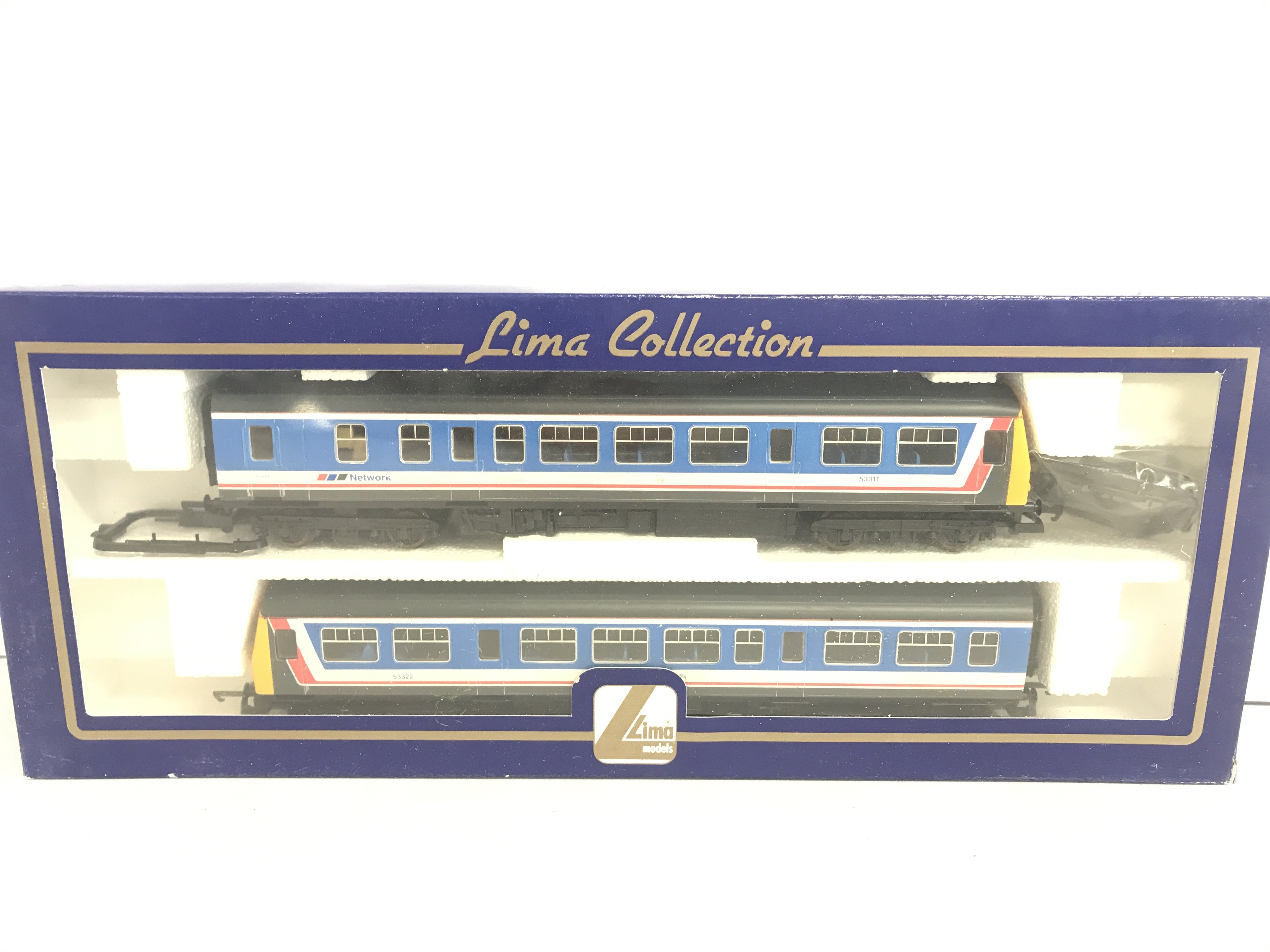 A Boxed Lima 00 Gauge Class 101 2 Car Dmu NSE.