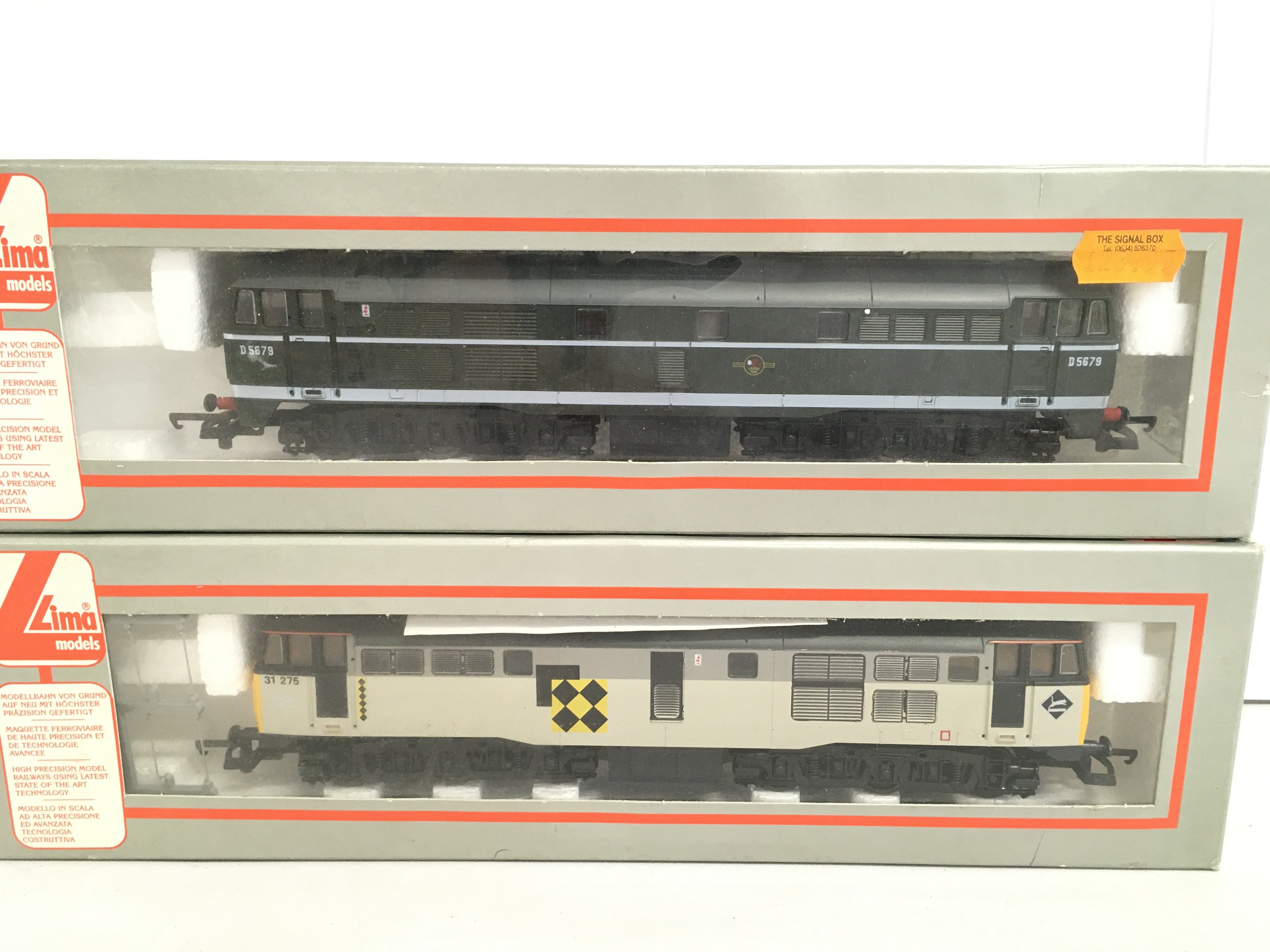 2 X Boxed Lima 00 Gauge Diesel Locomotives.